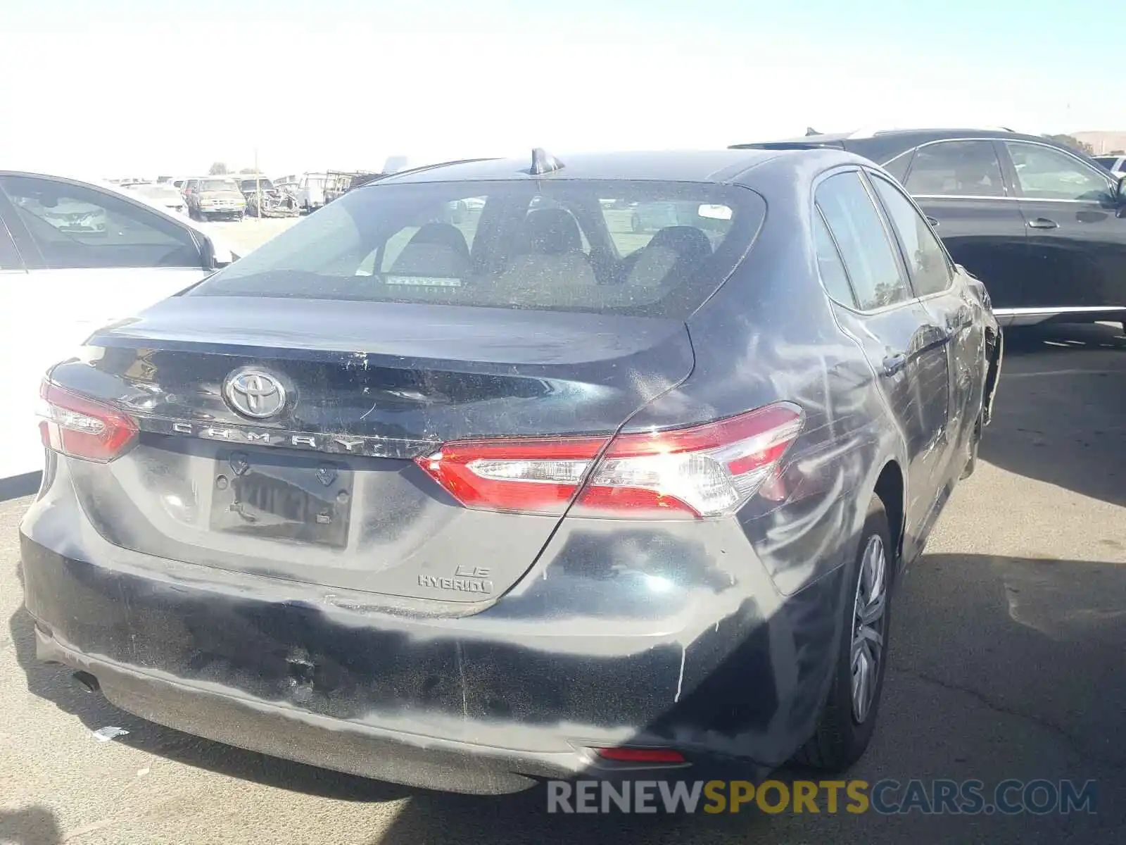 4 Photograph of a damaged car 4T1B31HKXKU007721 TOYOTA CAMRY 2019