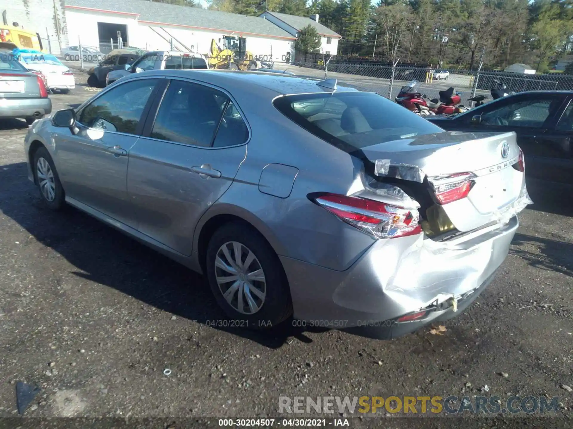 3 Photograph of a damaged car 4T1B31HKXKU007945 TOYOTA CAMRY 2019