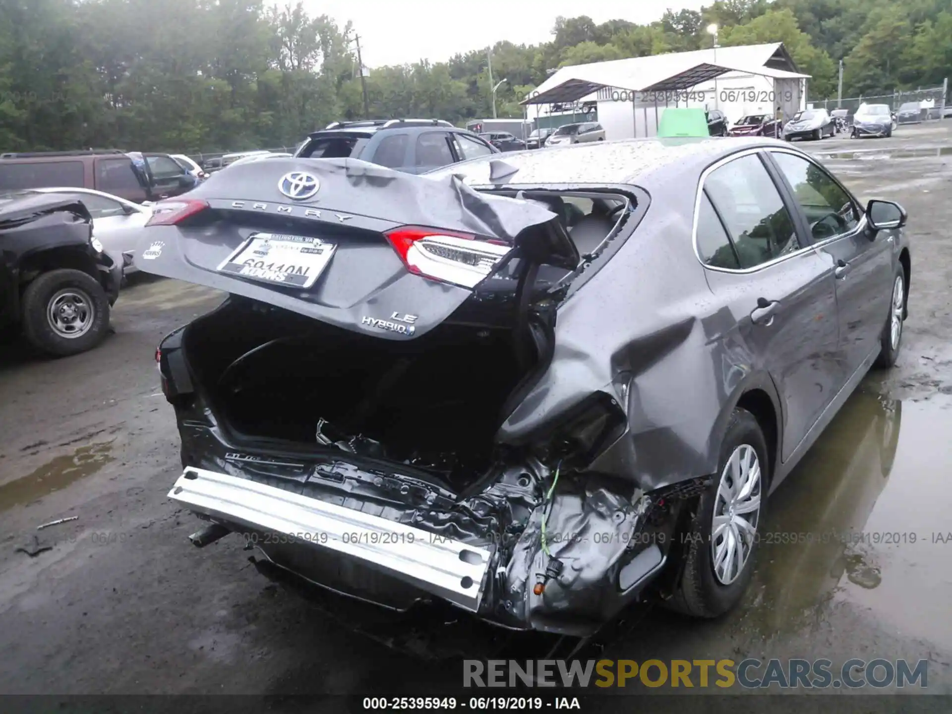 6 Photograph of a damaged car 4T1B31HKXKU008108 TOYOTA CAMRY 2019