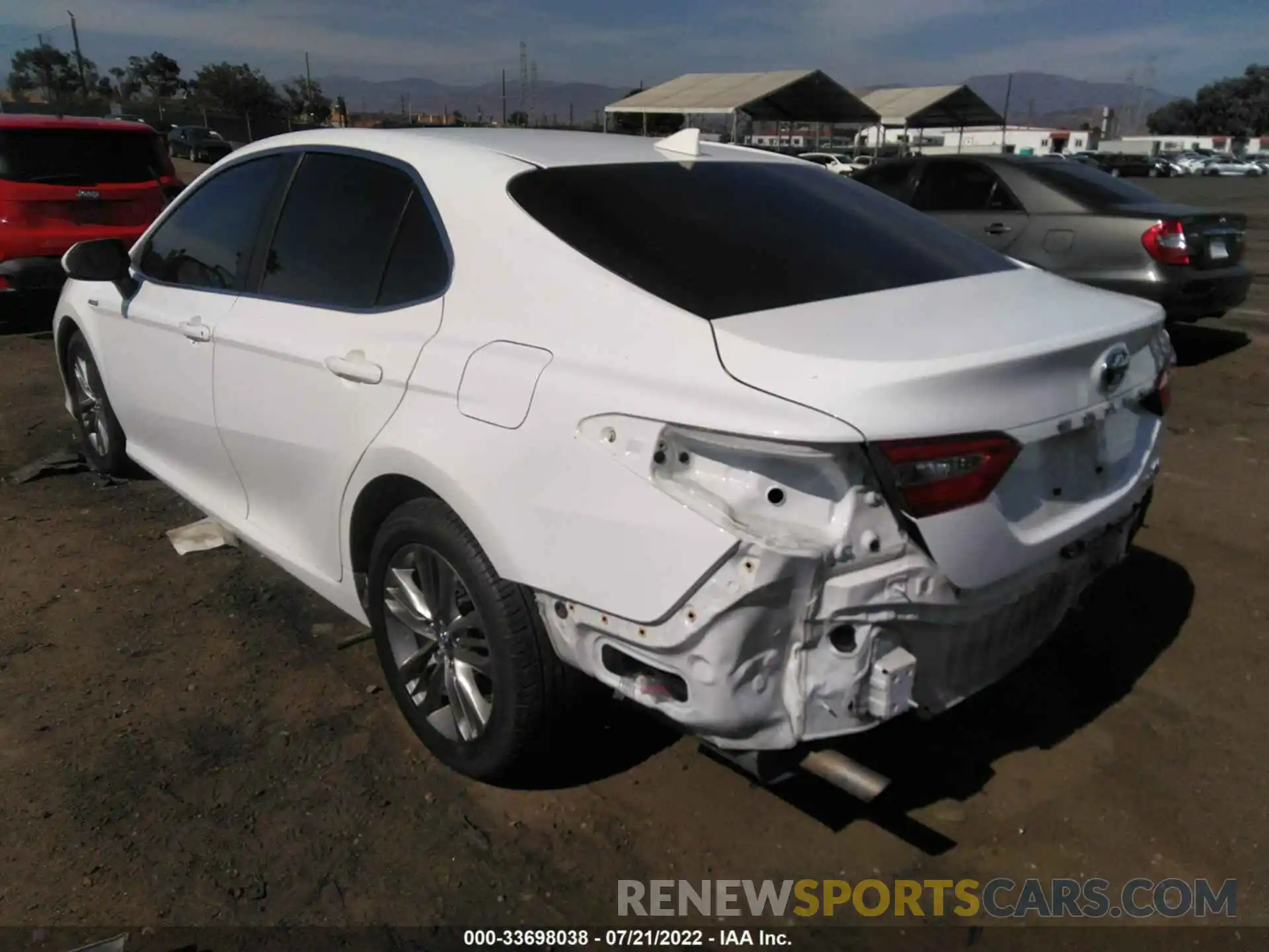 3 Photograph of a damaged car 4T1B31HKXKU008707 TOYOTA CAMRY 2019