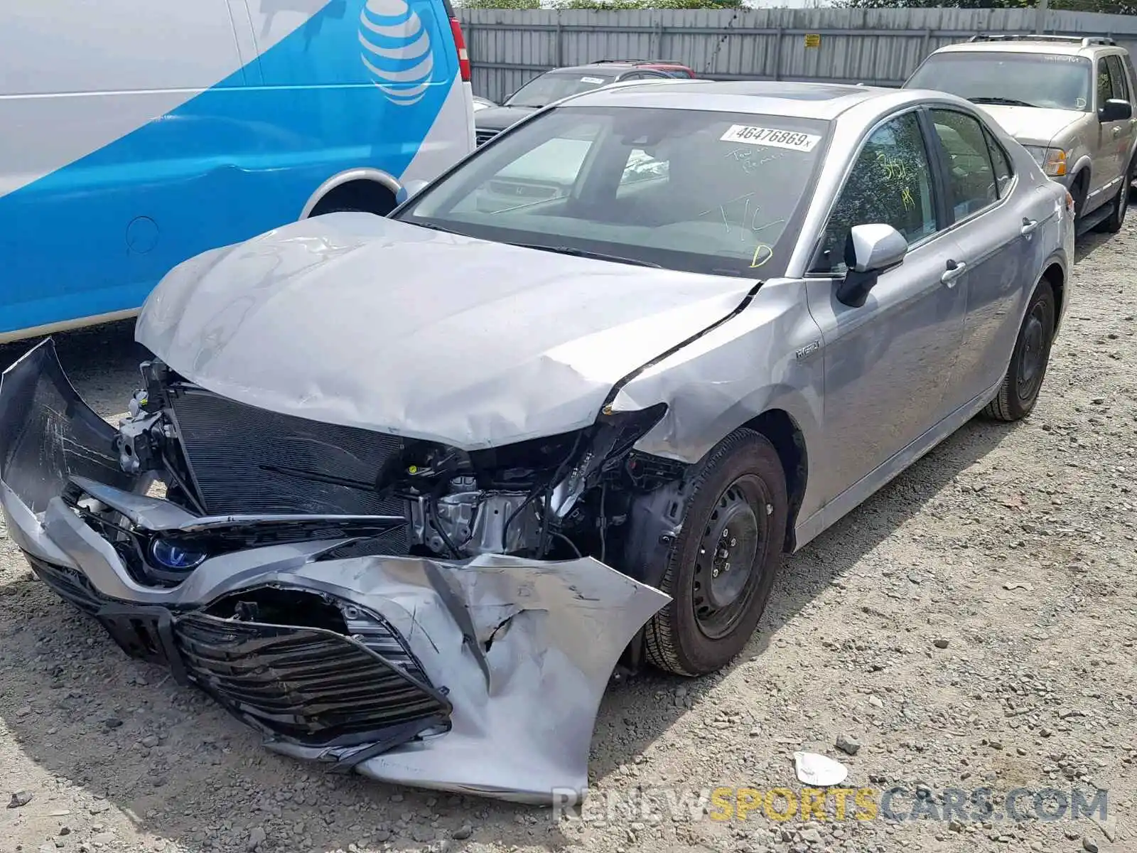 2 Фотография поврежденного автомобиля 4T1B31HKXKU509645 TOYOTA CAMRY 2019