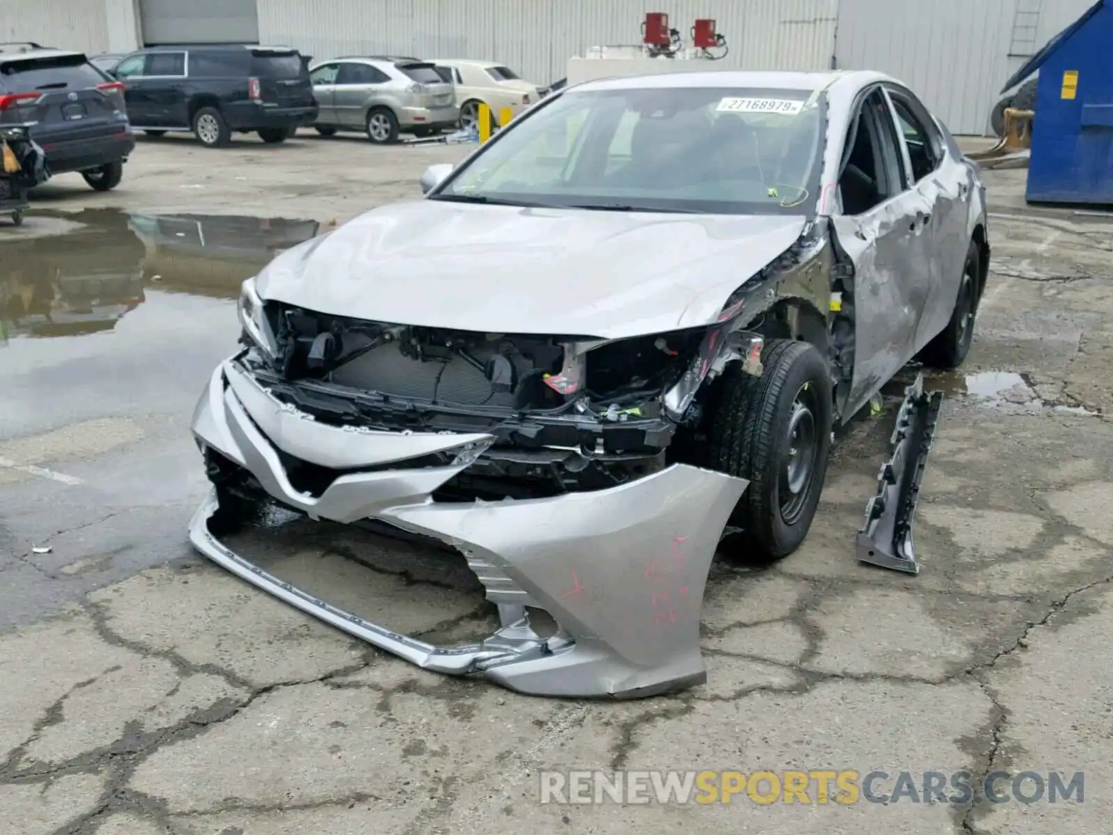 2 Photograph of a damaged car 4T1B31HKXKU510486 TOYOTA CAMRY 2019