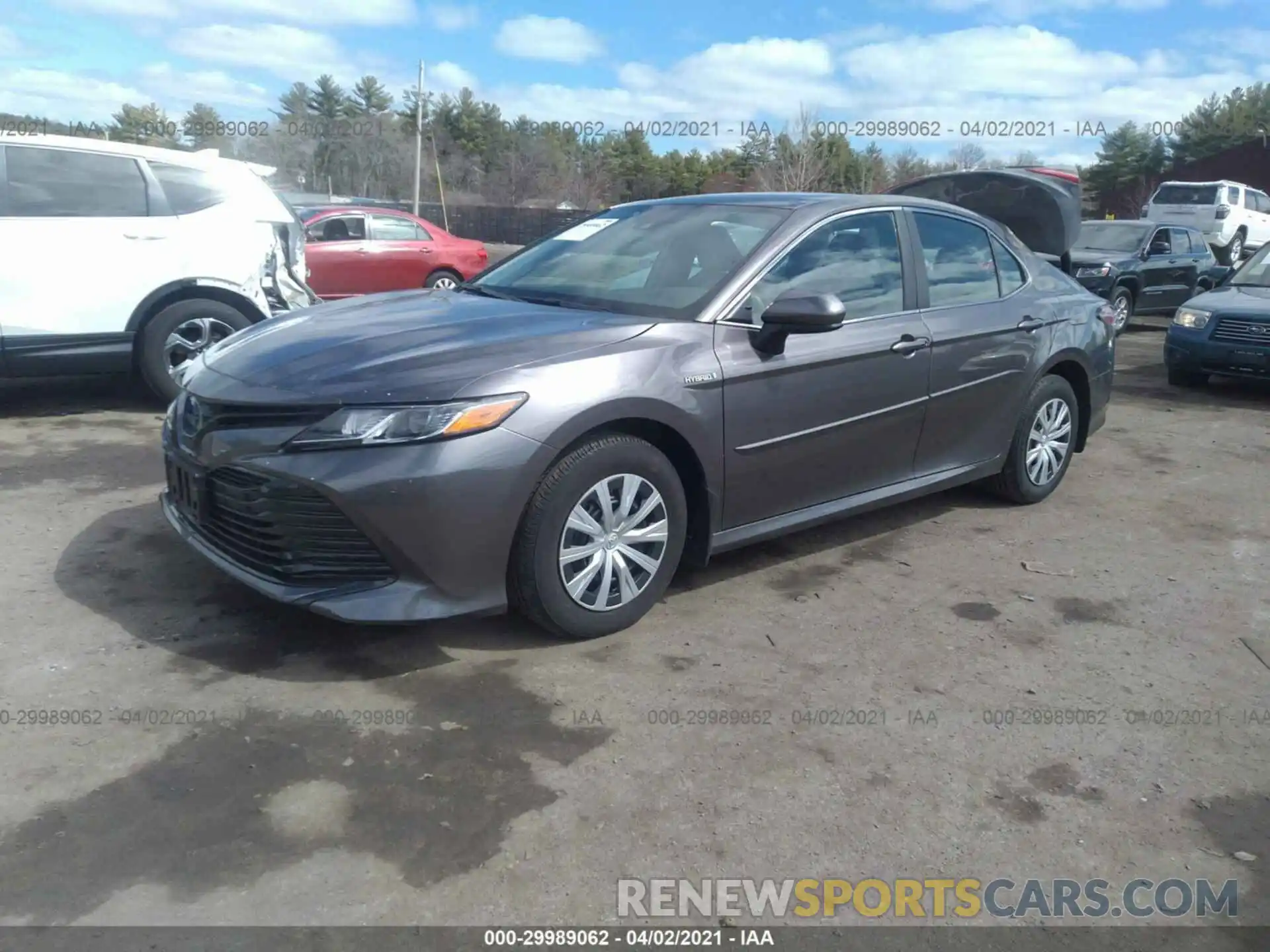 2 Photograph of a damaged car 4T1B31HKXKU514425 TOYOTA CAMRY 2019