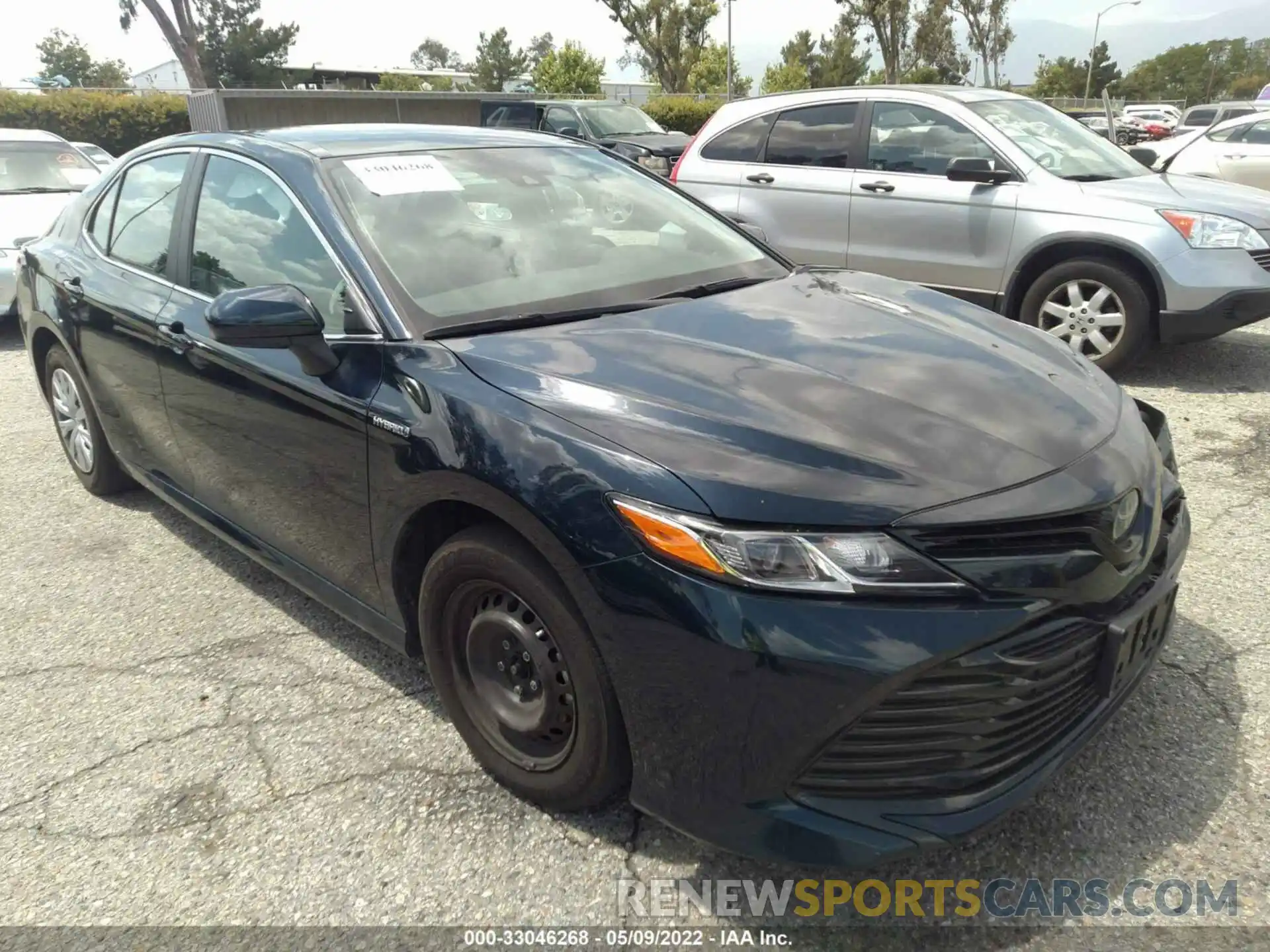 1 Photograph of a damaged car 4T1B31HKXKU517129 TOYOTA CAMRY 2019