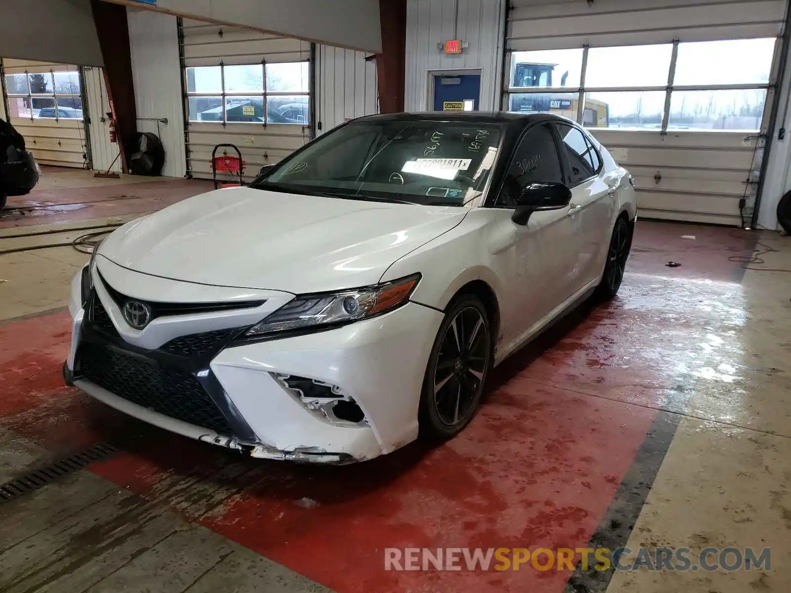 2 Photograph of a damaged car 4T1B61HK0KU169154 TOYOTA CAMRY 2019