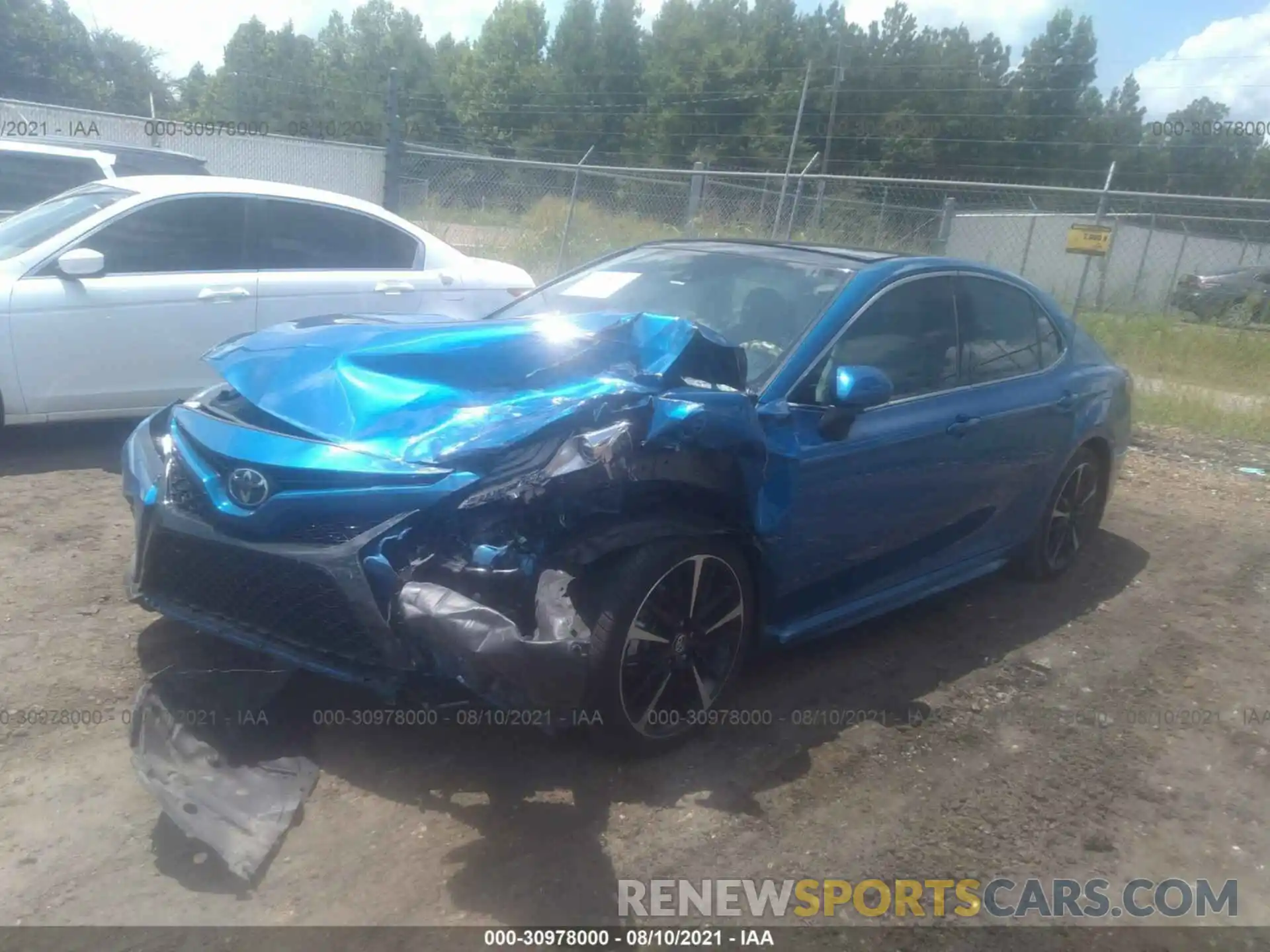 2 Photograph of a damaged car 4T1B61HK0KU174127 TOYOTA CAMRY 2019