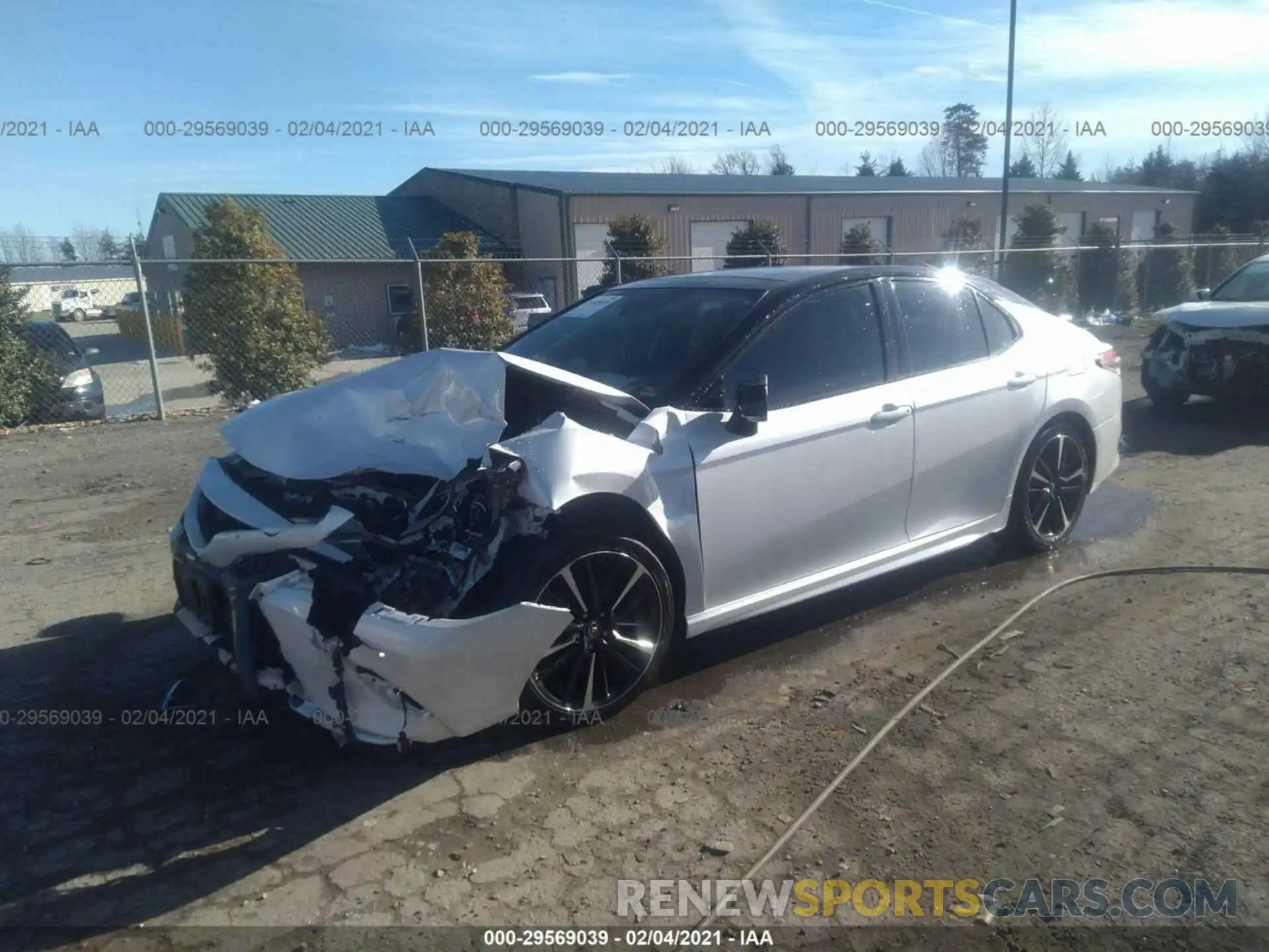 2 Photograph of a damaged car 4T1B61HK0KU208079 TOYOTA CAMRY 2019