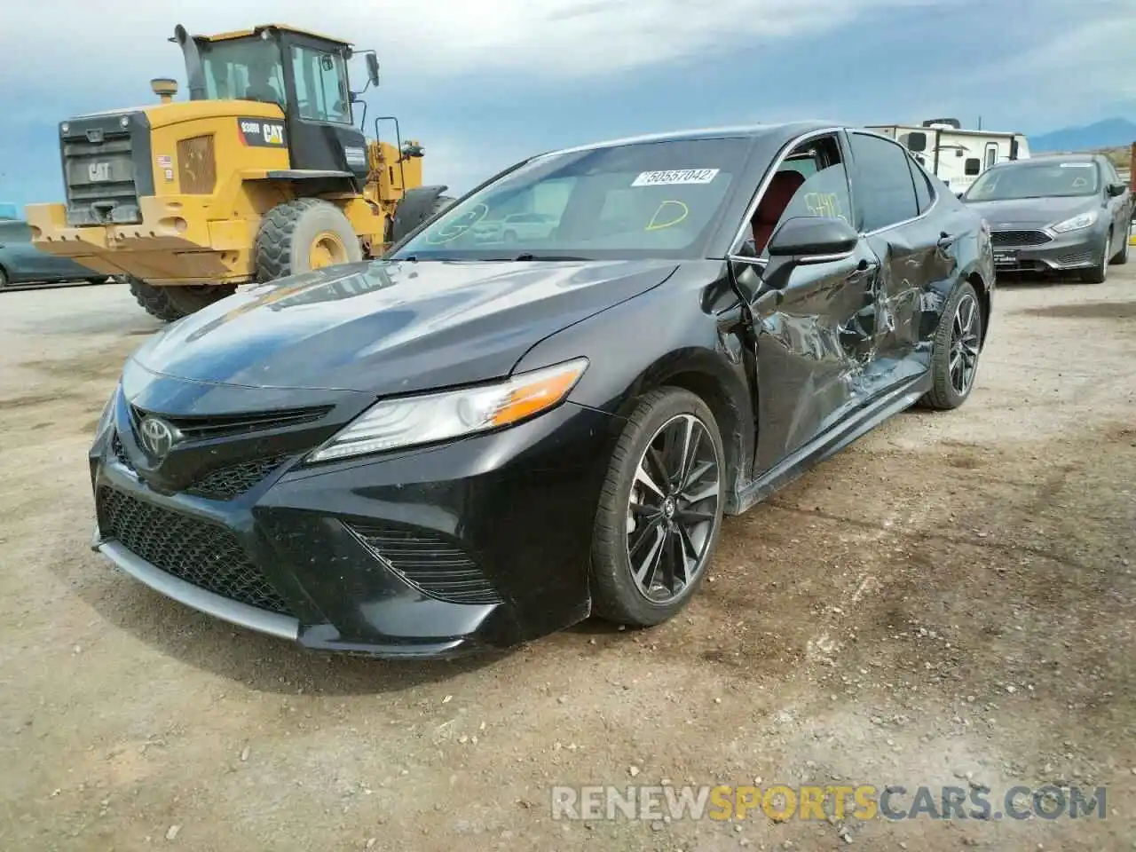 2 Photograph of a damaged car 4T1B61HK0KU213248 TOYOTA CAMRY 2019