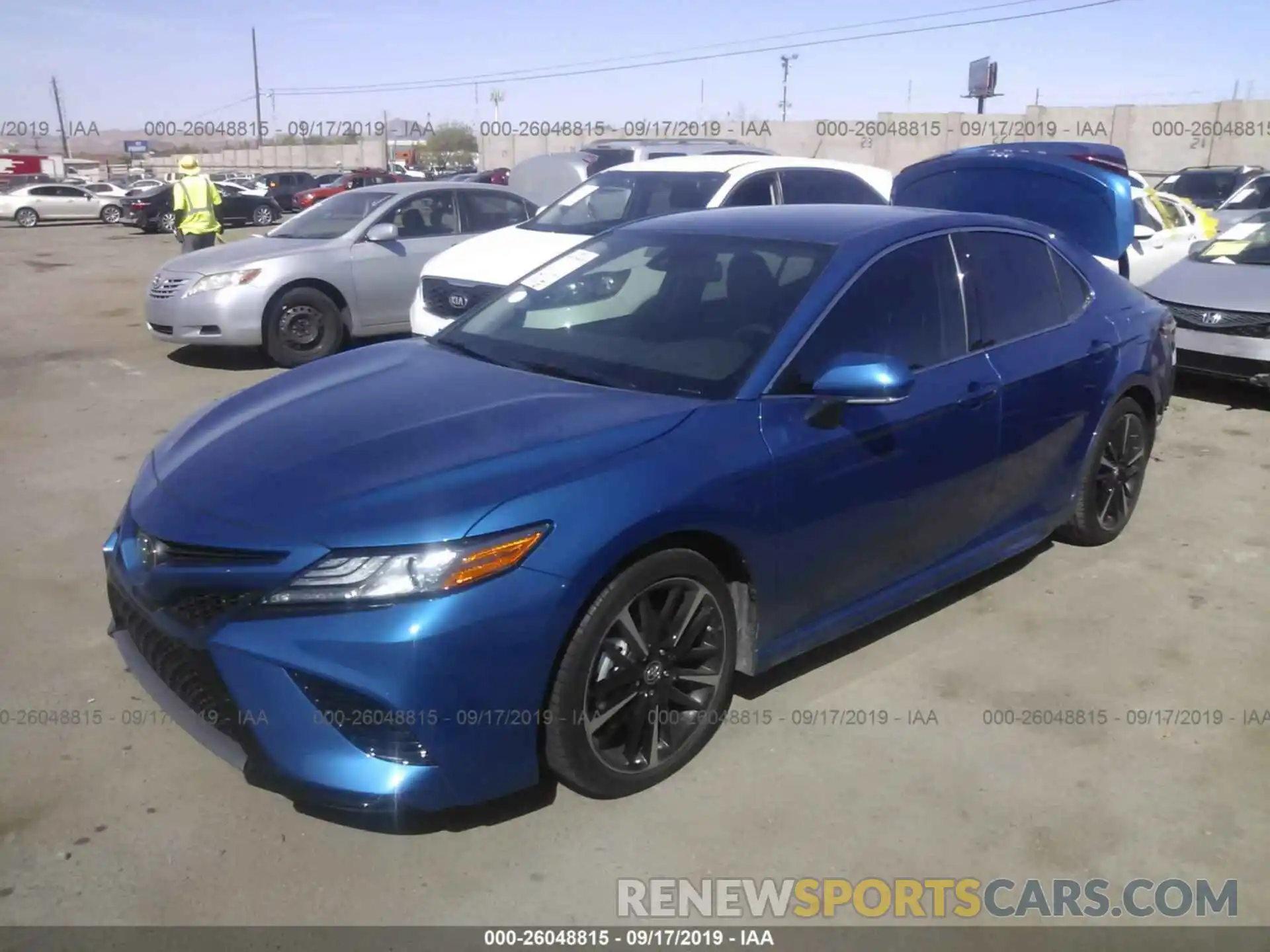 2 Photograph of a damaged car 4T1B61HK0KU225206 TOYOTA CAMRY 2019