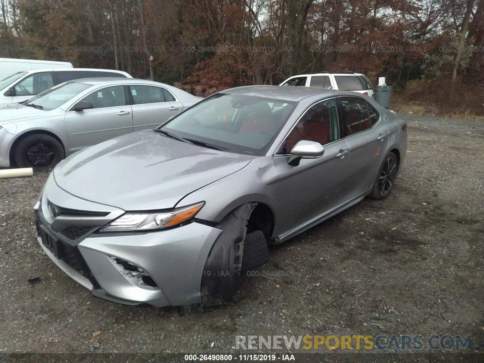 2 Photograph of a damaged car 4T1B61HK0KU231362 TOYOTA CAMRY 2019