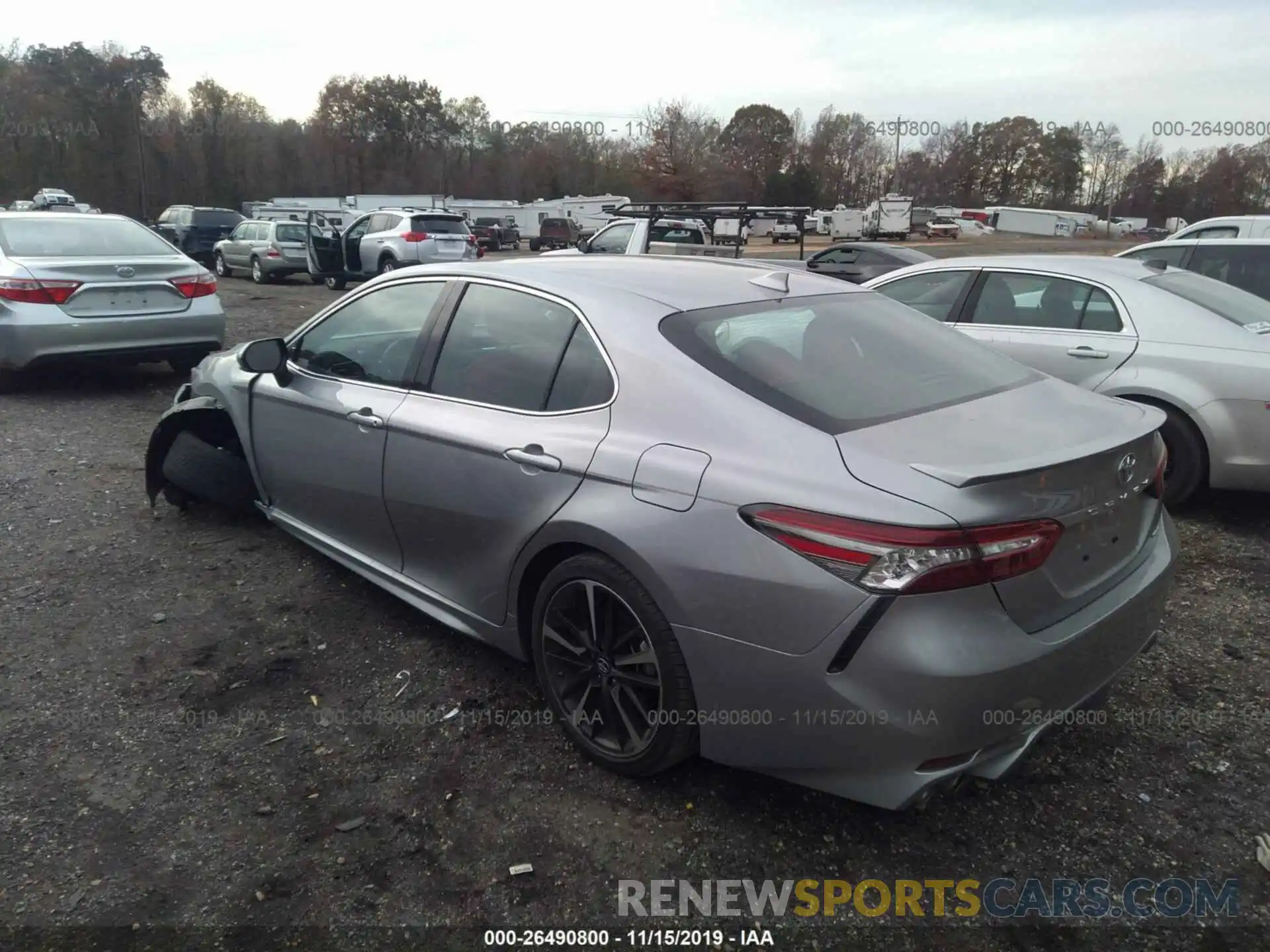 3 Photograph of a damaged car 4T1B61HK0KU231362 TOYOTA CAMRY 2019