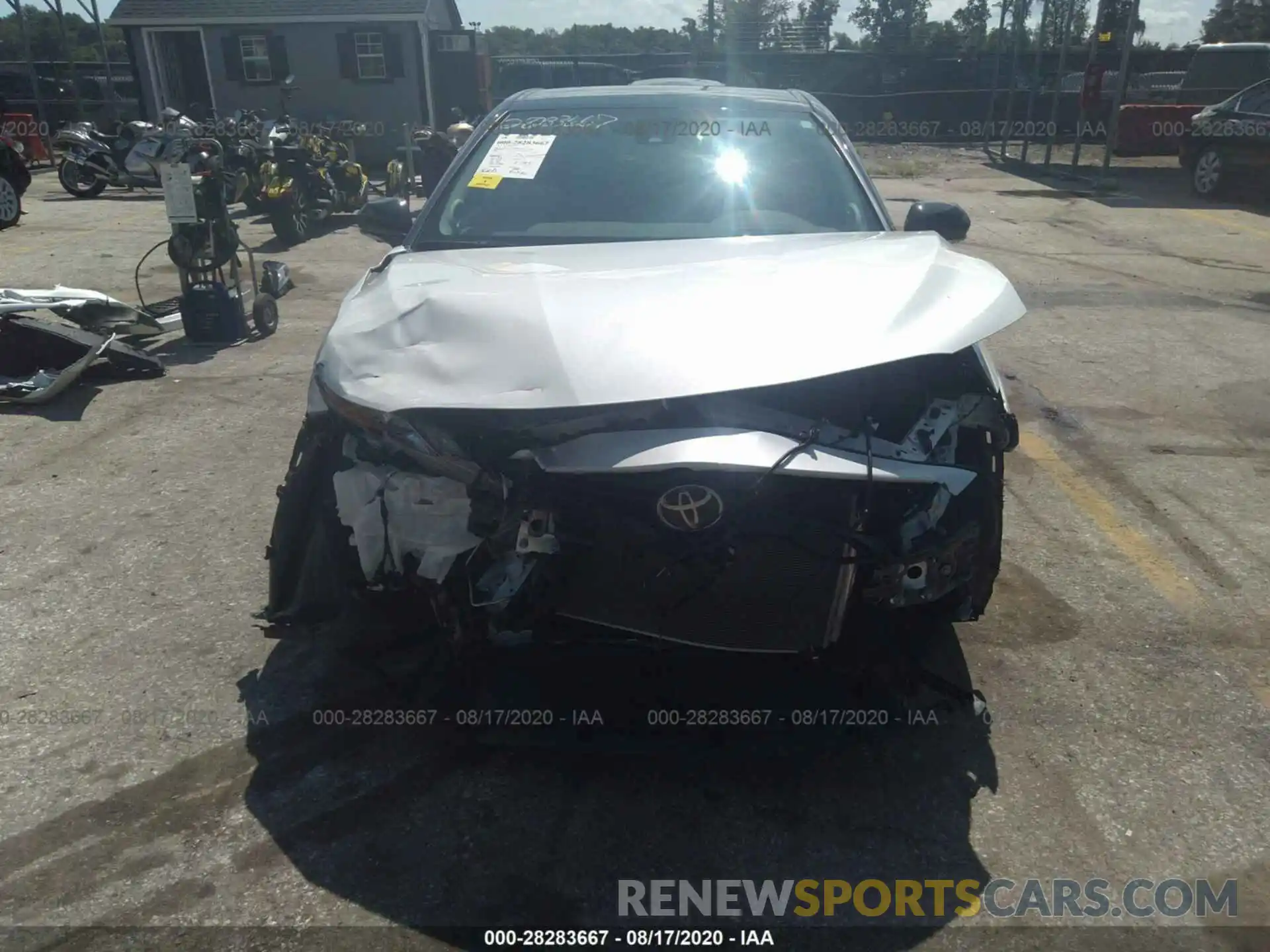 6 Photograph of a damaged car 4T1B61HK0KU274664 TOYOTA CAMRY 2019