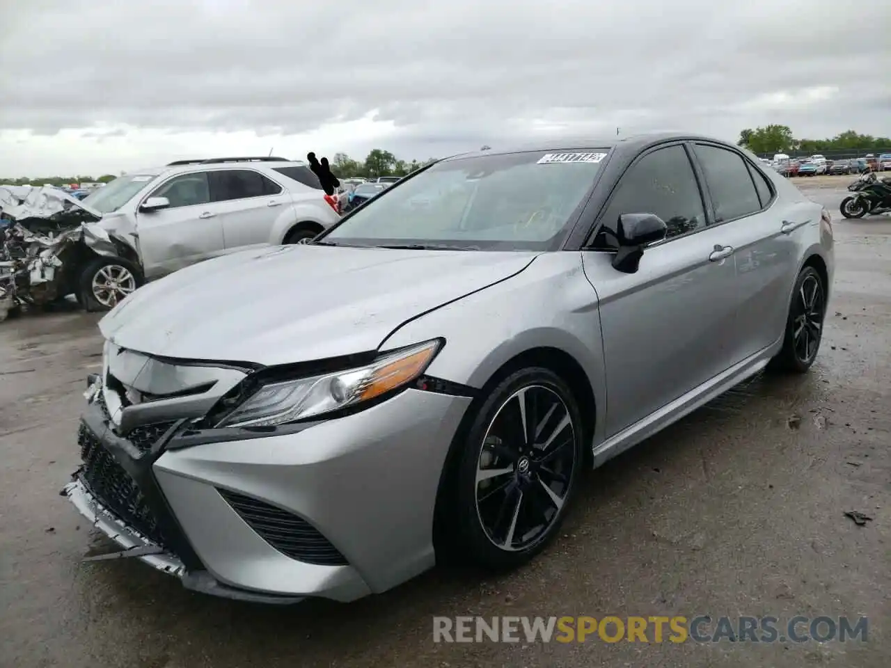 2 Photograph of a damaged car 4T1B61HK0KU279539 TOYOTA CAMRY 2019