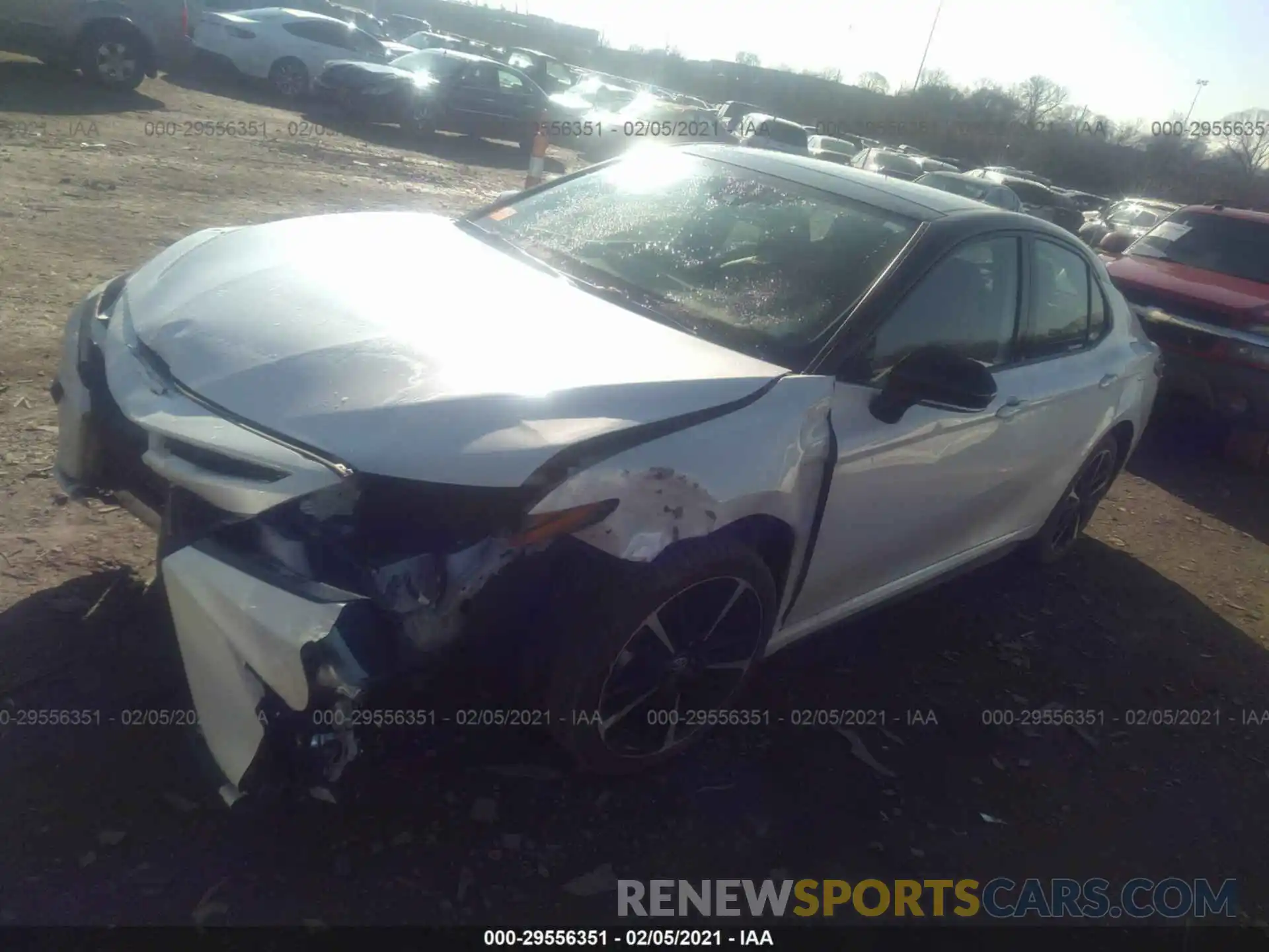 2 Photograph of a damaged car 4T1B61HK0KU288709 TOYOTA CAMRY 2019