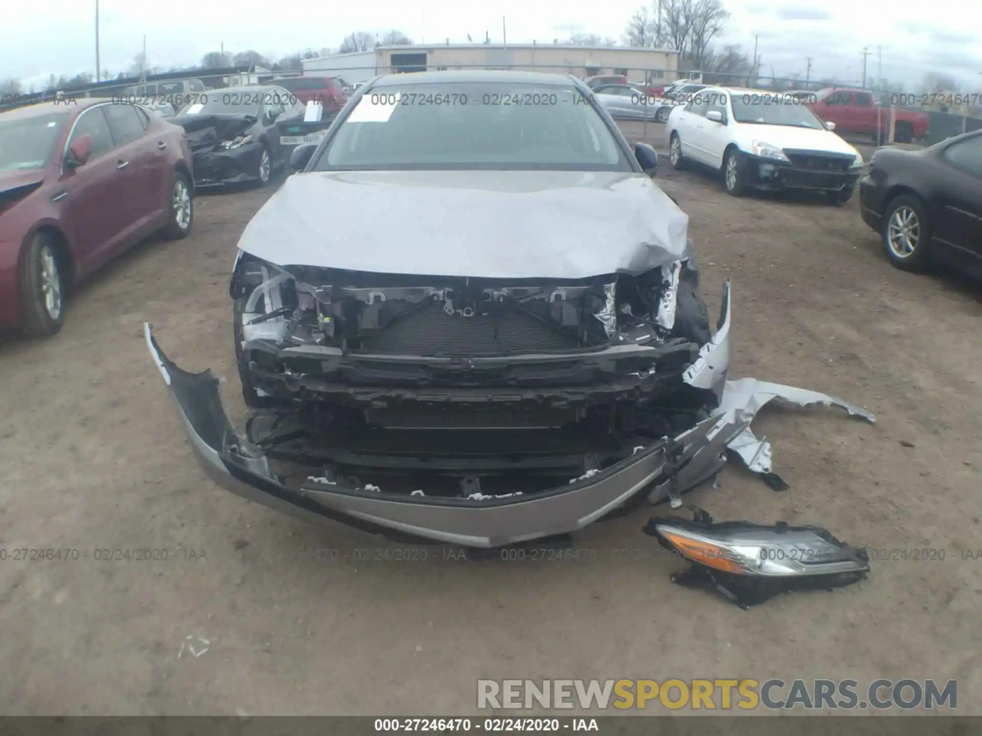 6 Photograph of a damaged car 4T1B61HK0KU290802 TOYOTA CAMRY 2019