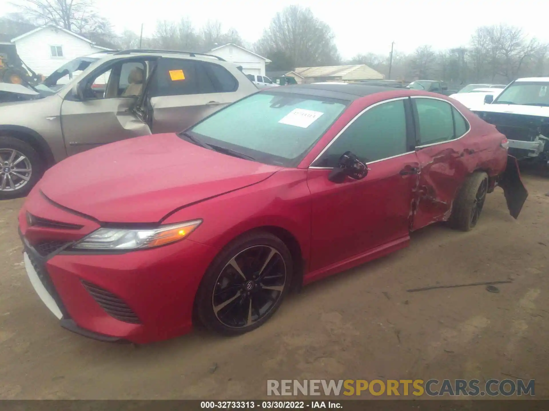 2 Photograph of a damaged car 4T1B61HK0KU292615 TOYOTA CAMRY 2019