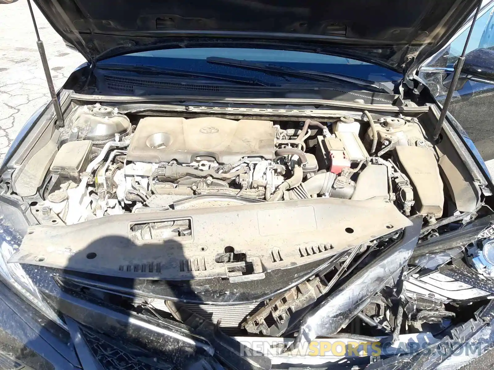 7 Photograph of a damaged car 4T1B61HK0KU300504 TOYOTA CAMRY 2019