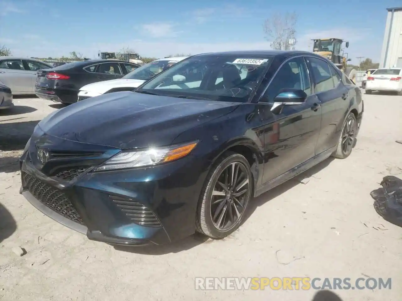 2 Photograph of a damaged car 4T1B61HK0KU684185 TOYOTA CAMRY 2019