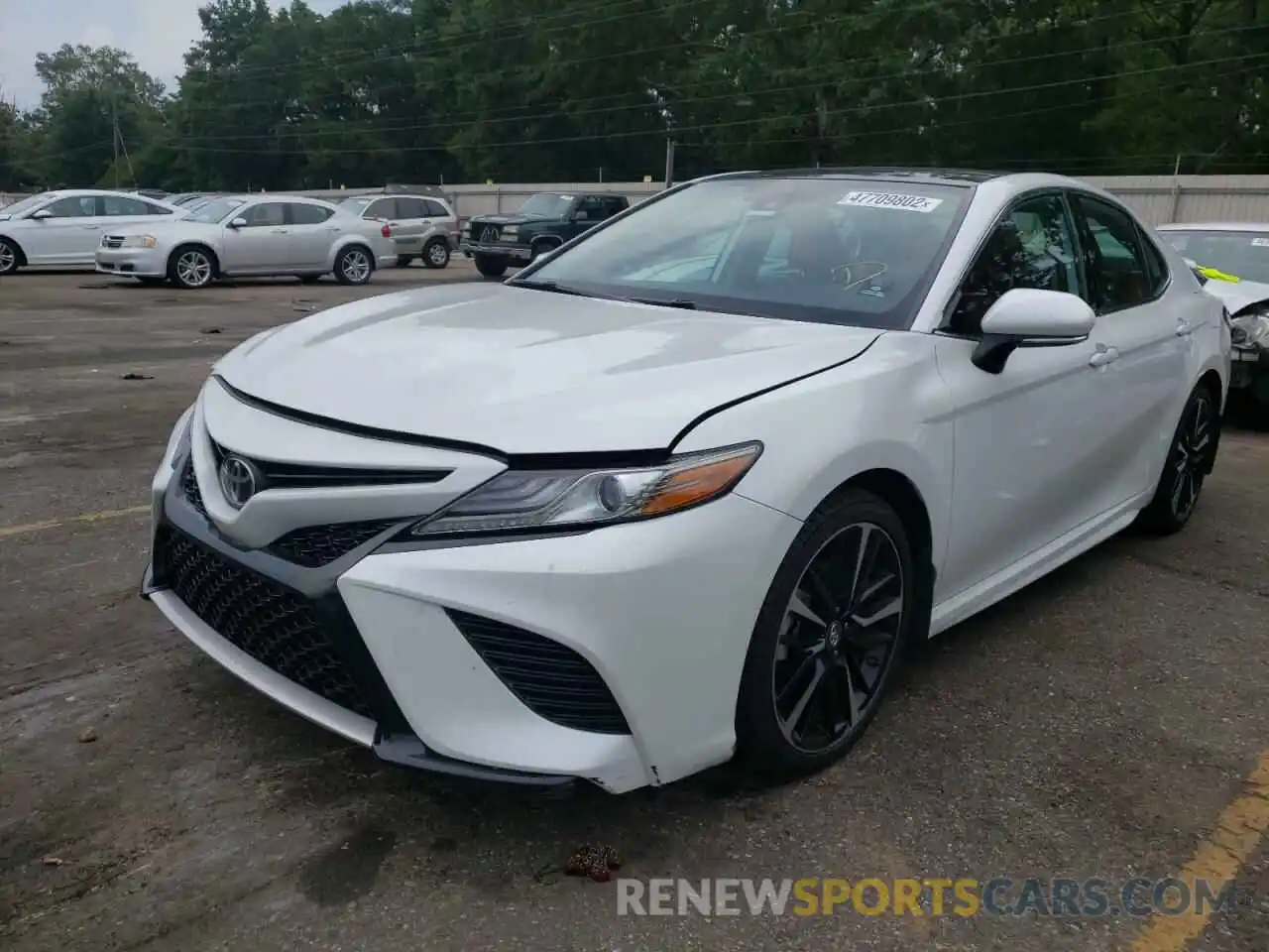 2 Photograph of a damaged car 4T1B61HK0KU699446 TOYOTA CAMRY 2019