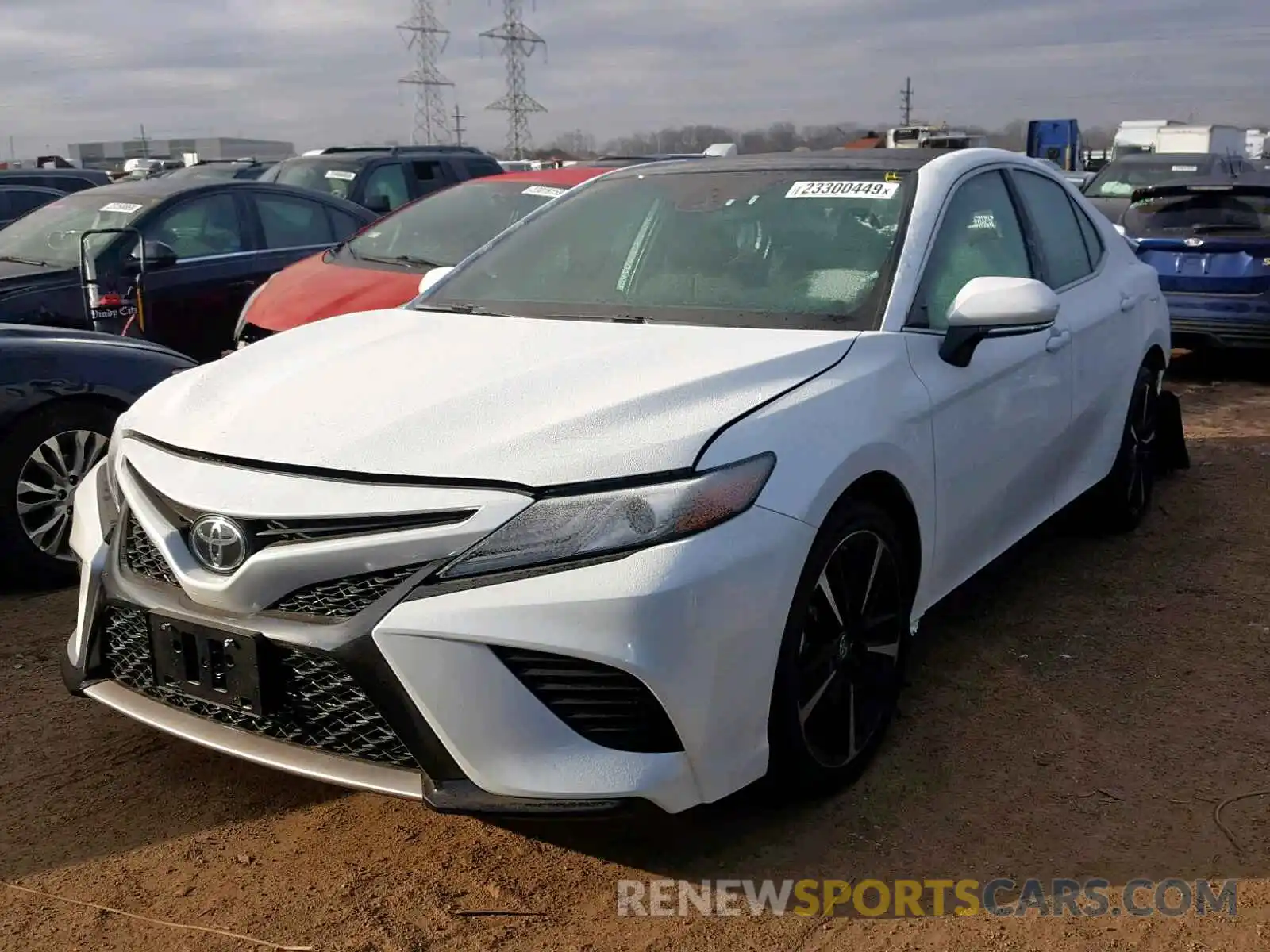 2 Photograph of a damaged car 4T1B61HK0KU705875 TOYOTA CAMRY 2019