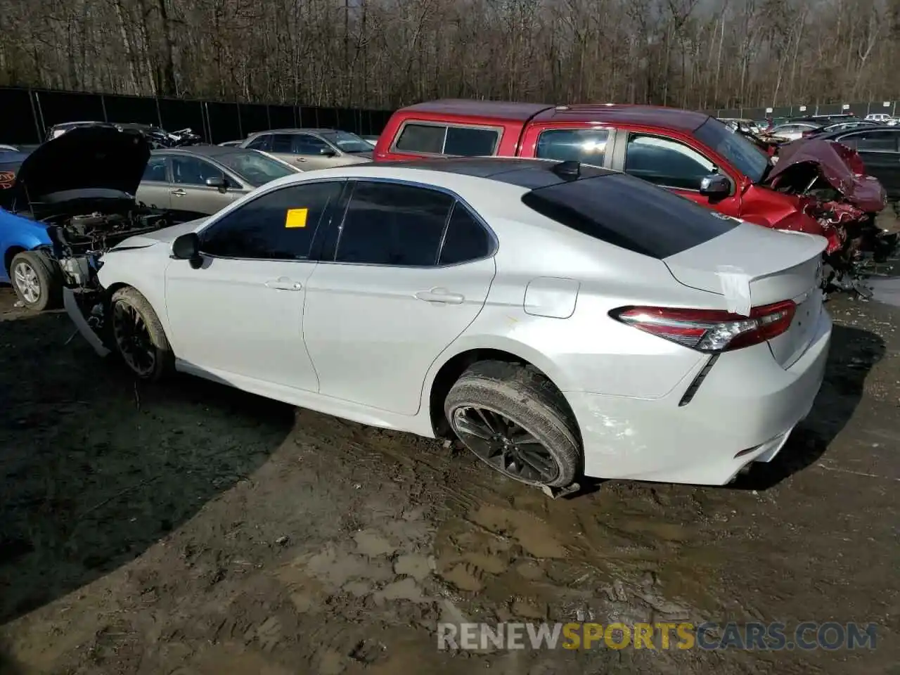 2 Photograph of a damaged car 4T1B61HK0KU710106 TOYOTA CAMRY 2019