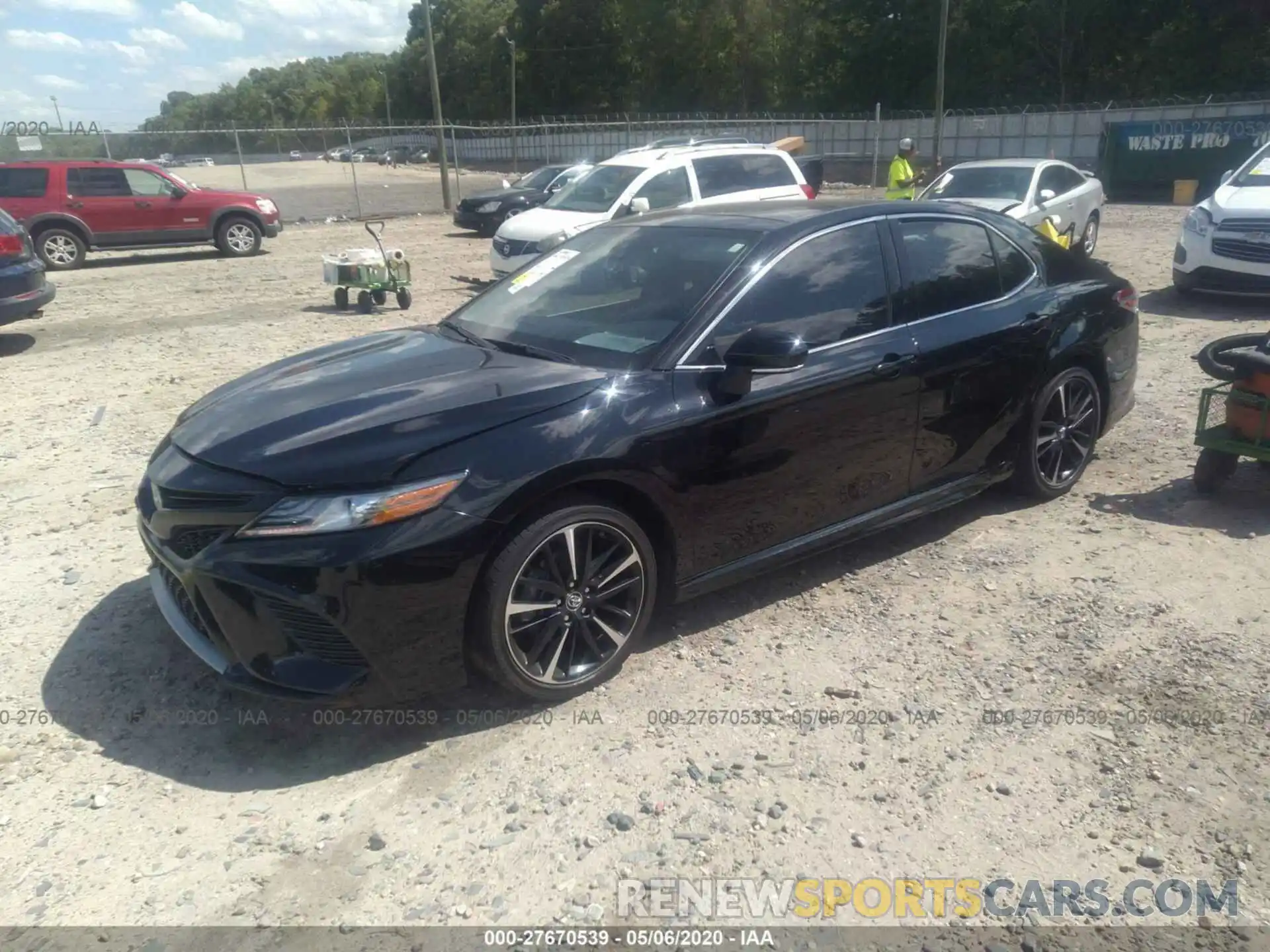 2 Photograph of a damaged car 4T1B61HK0KU758205 TOYOTA CAMRY 2019