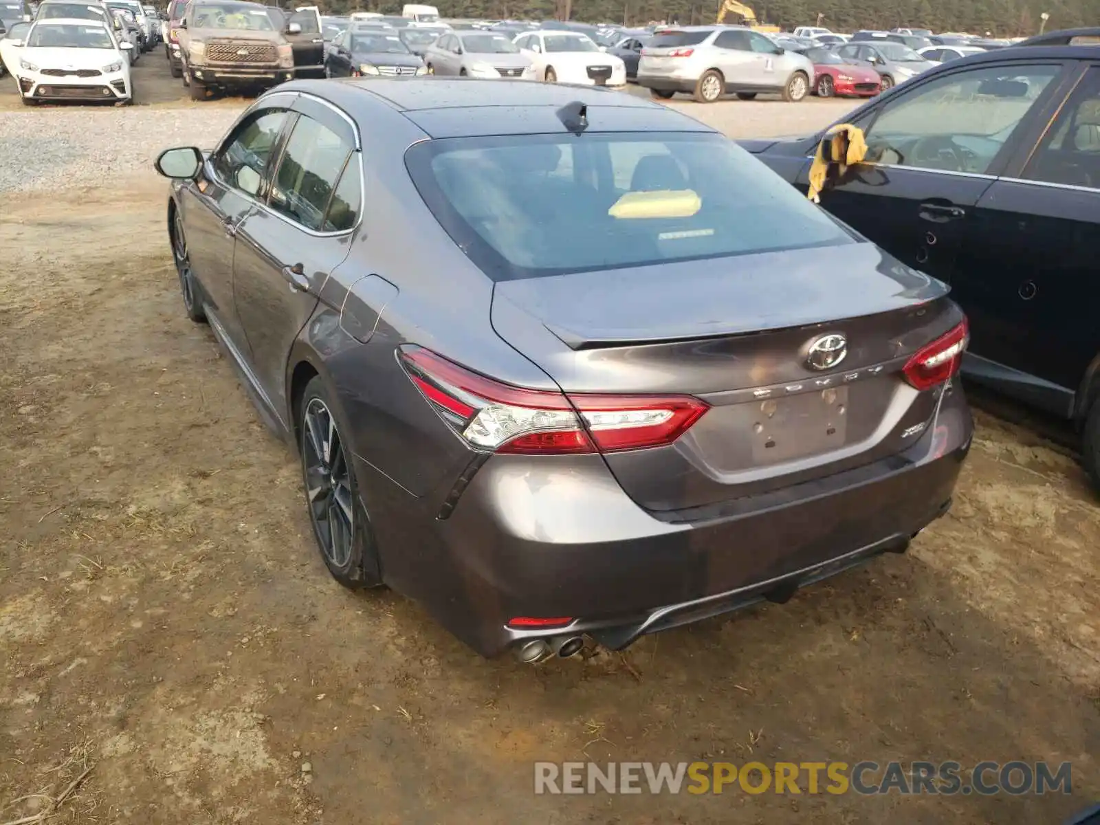 3 Photograph of a damaged car 4T1B61HK0KU758608 TOYOTA CAMRY 2019