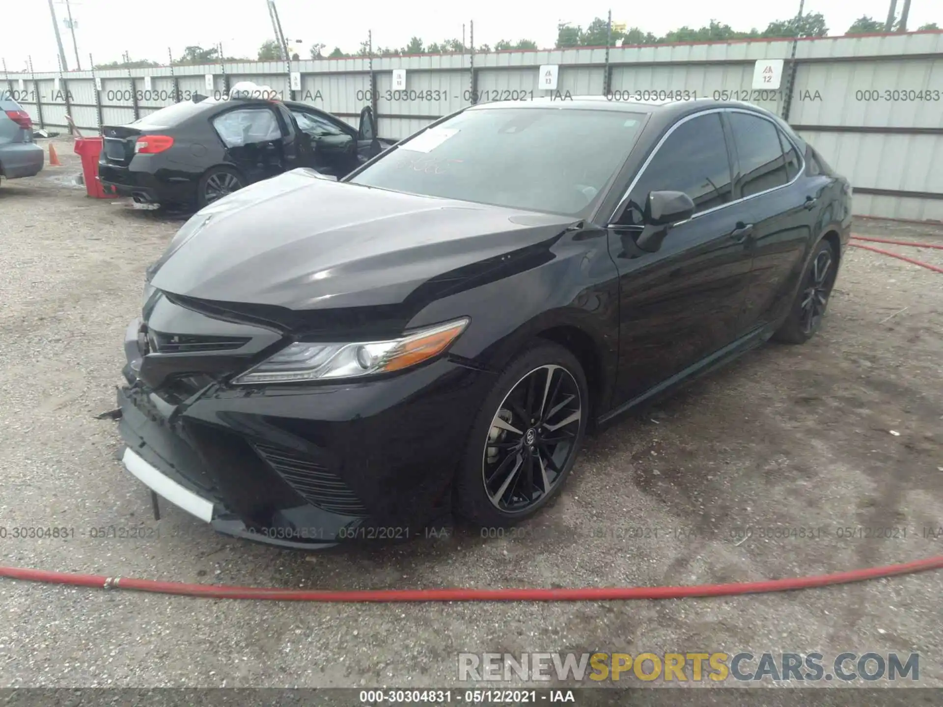 2 Photograph of a damaged car 4T1B61HK0KU790538 TOYOTA CAMRY 2019