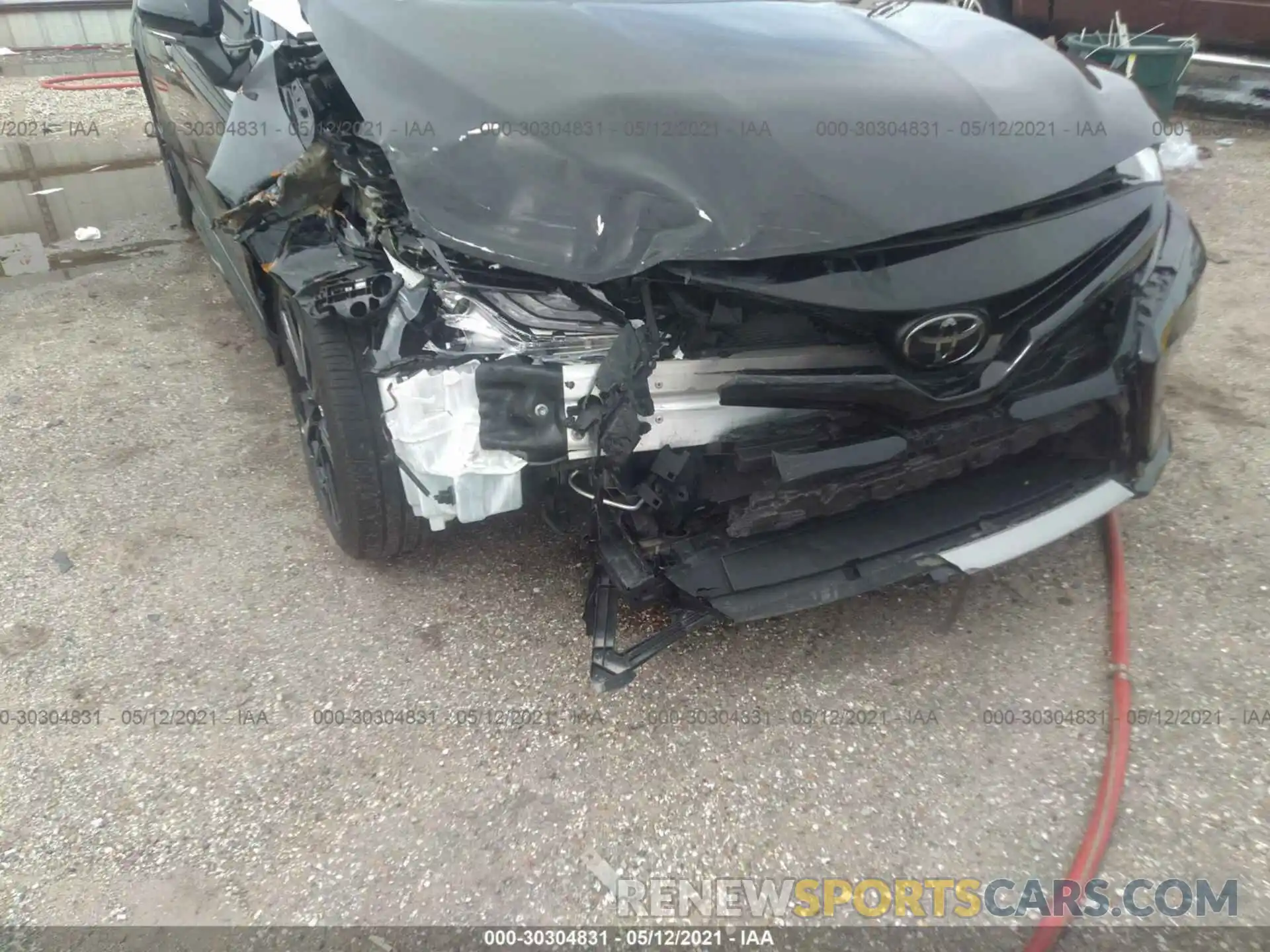 6 Photograph of a damaged car 4T1B61HK0KU790538 TOYOTA CAMRY 2019