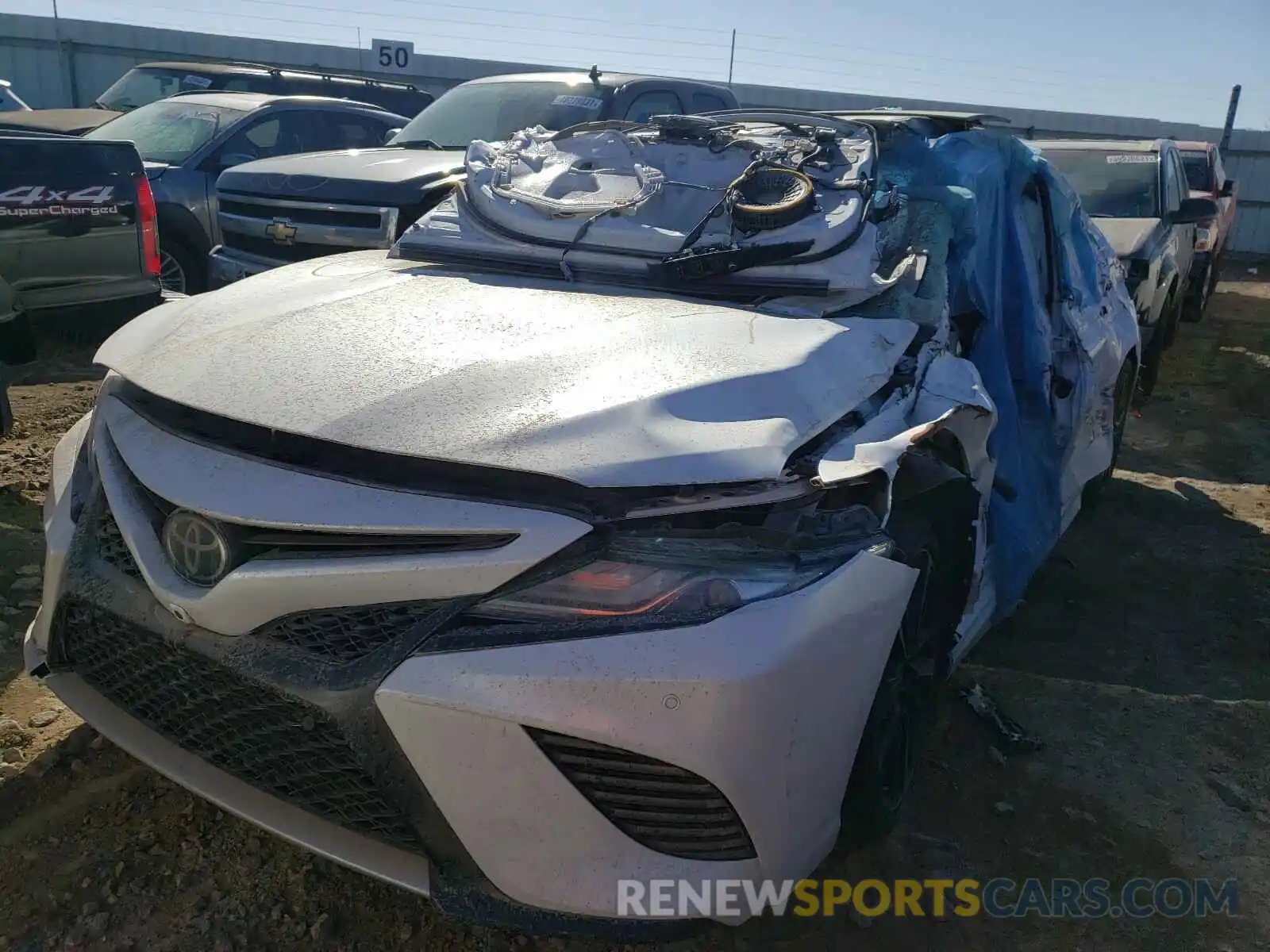 2 Photograph of a damaged car 4T1B61HK0KU794072 TOYOTA CAMRY 2019