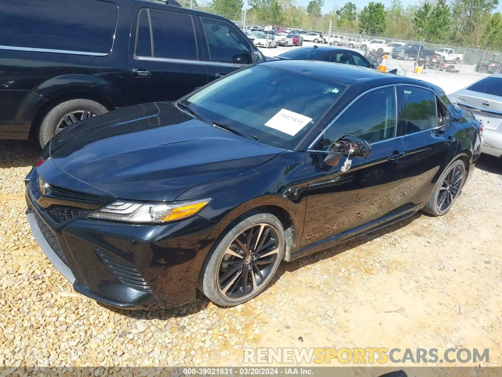 2 Photograph of a damaged car 4T1B61HK0KU796758 TOYOTA CAMRY 2019