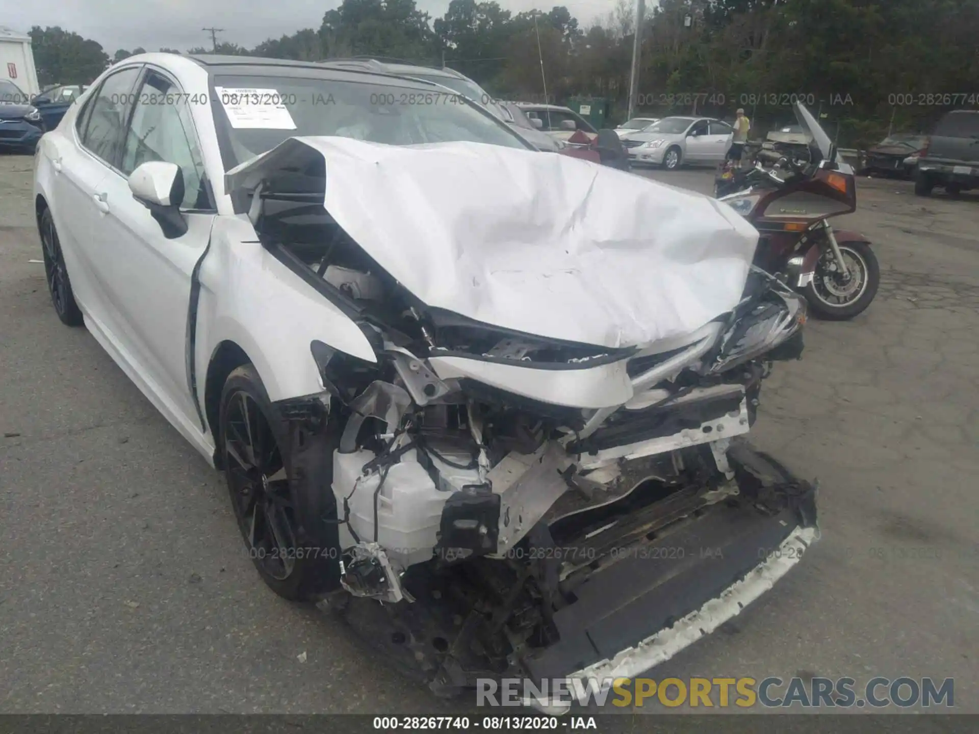 6 Photograph of a damaged car 4T1B61HK0KU799708 TOYOTA CAMRY 2019