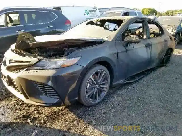 2 Photograph of a damaged car 4T1B61HK0KU826454 TOYOTA CAMRY 2019