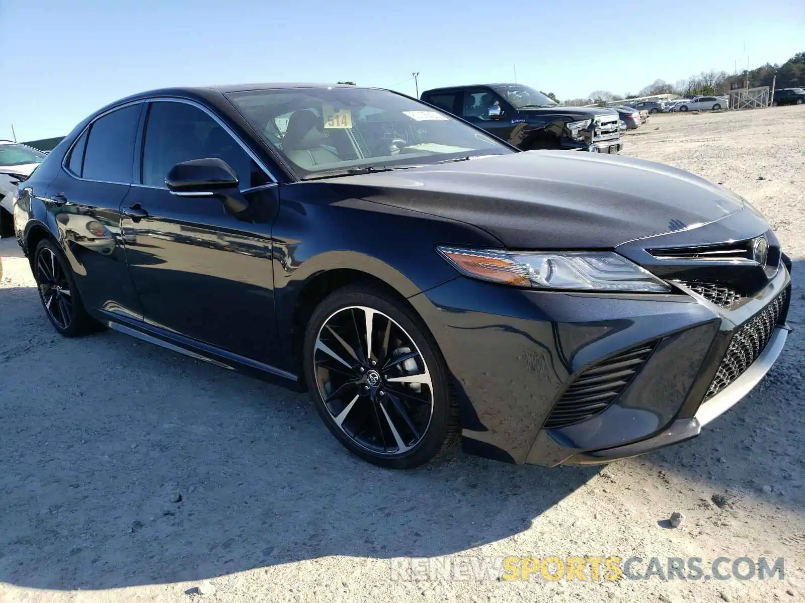 1 Photograph of a damaged car 4T1B61HK0KU834442 TOYOTA CAMRY 2019