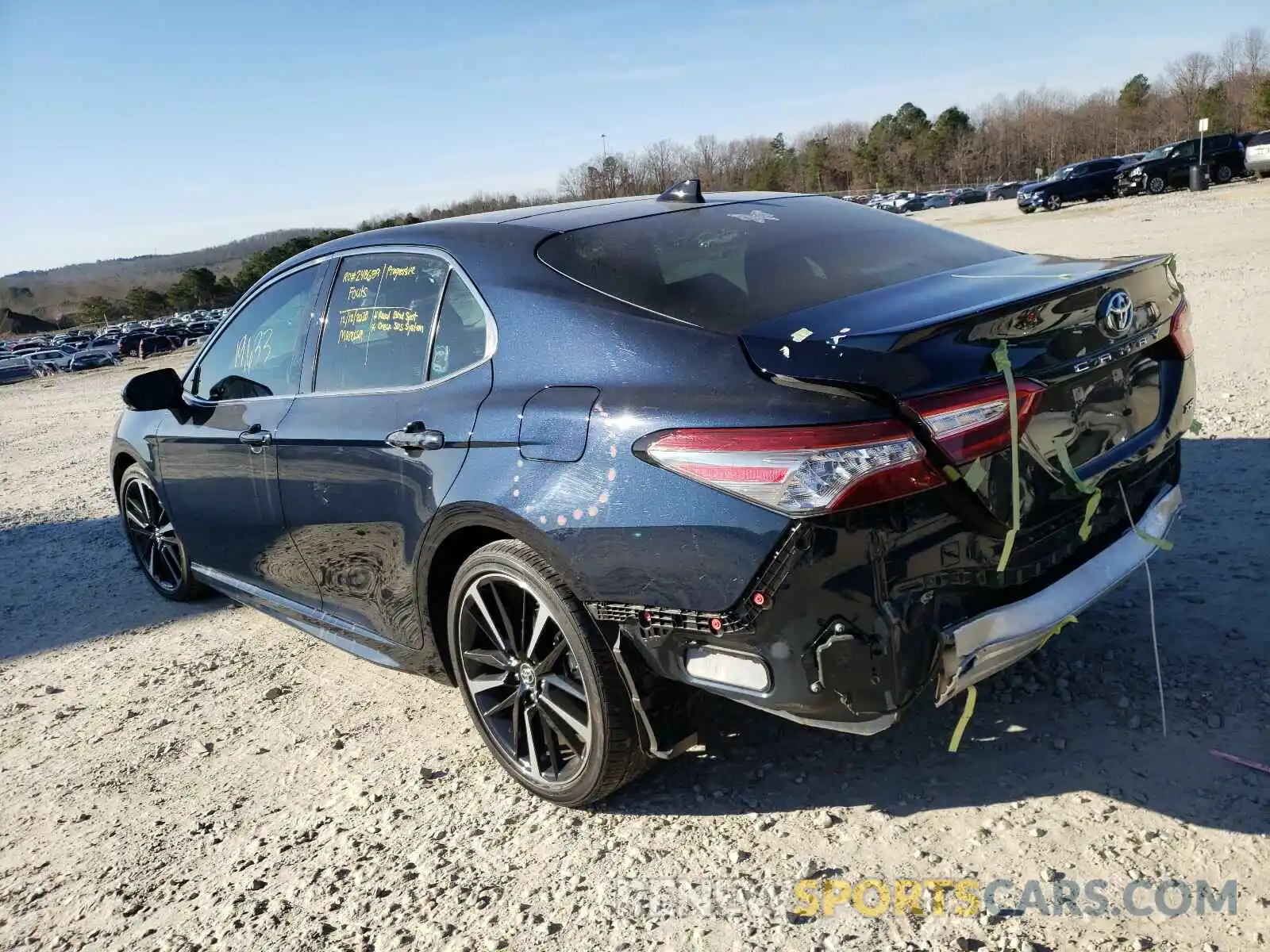 3 Photograph of a damaged car 4T1B61HK0KU834442 TOYOTA CAMRY 2019