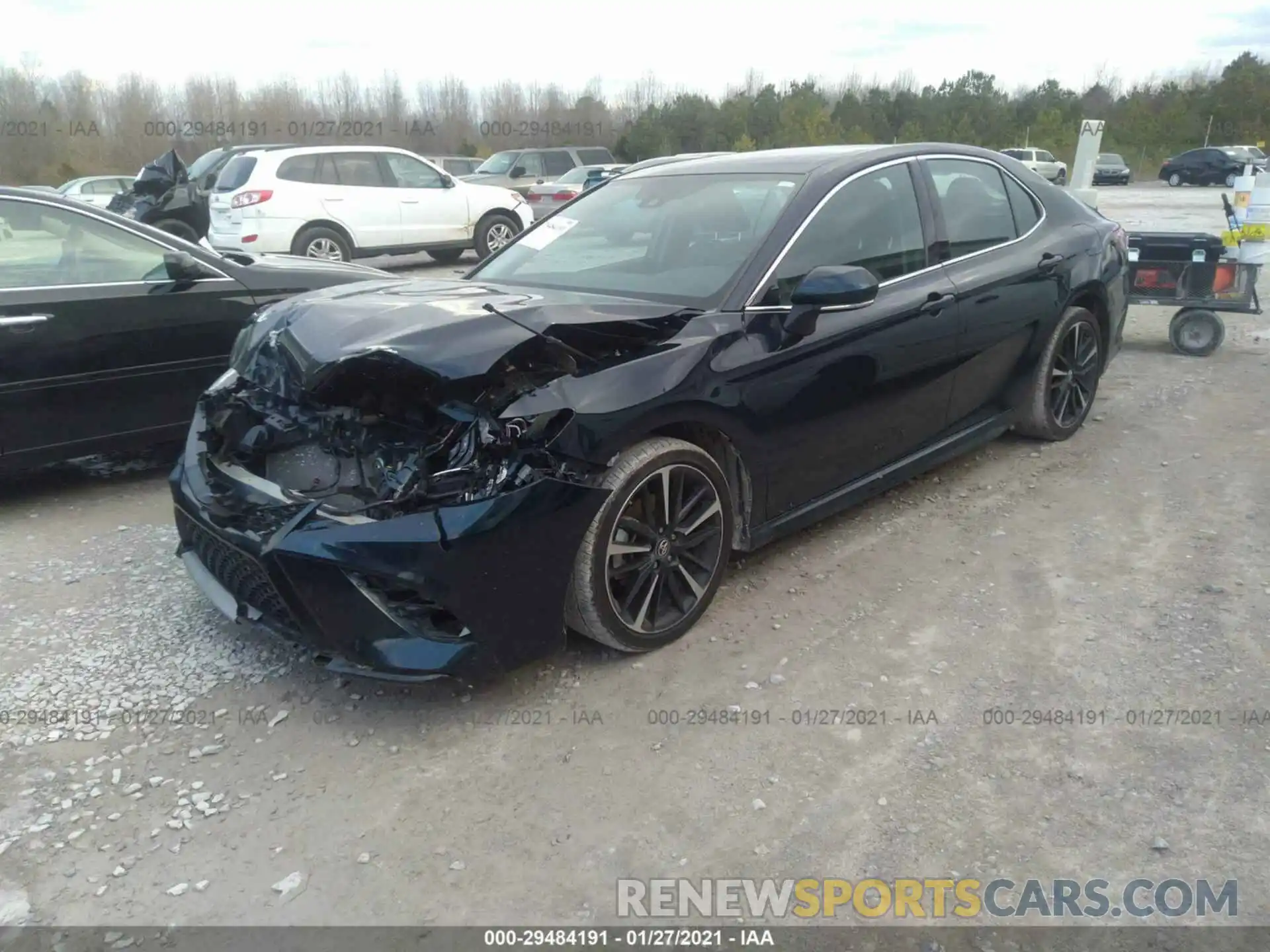 2 Photograph of a damaged car 4T1B61HK0KU853878 TOYOTA CAMRY 2019