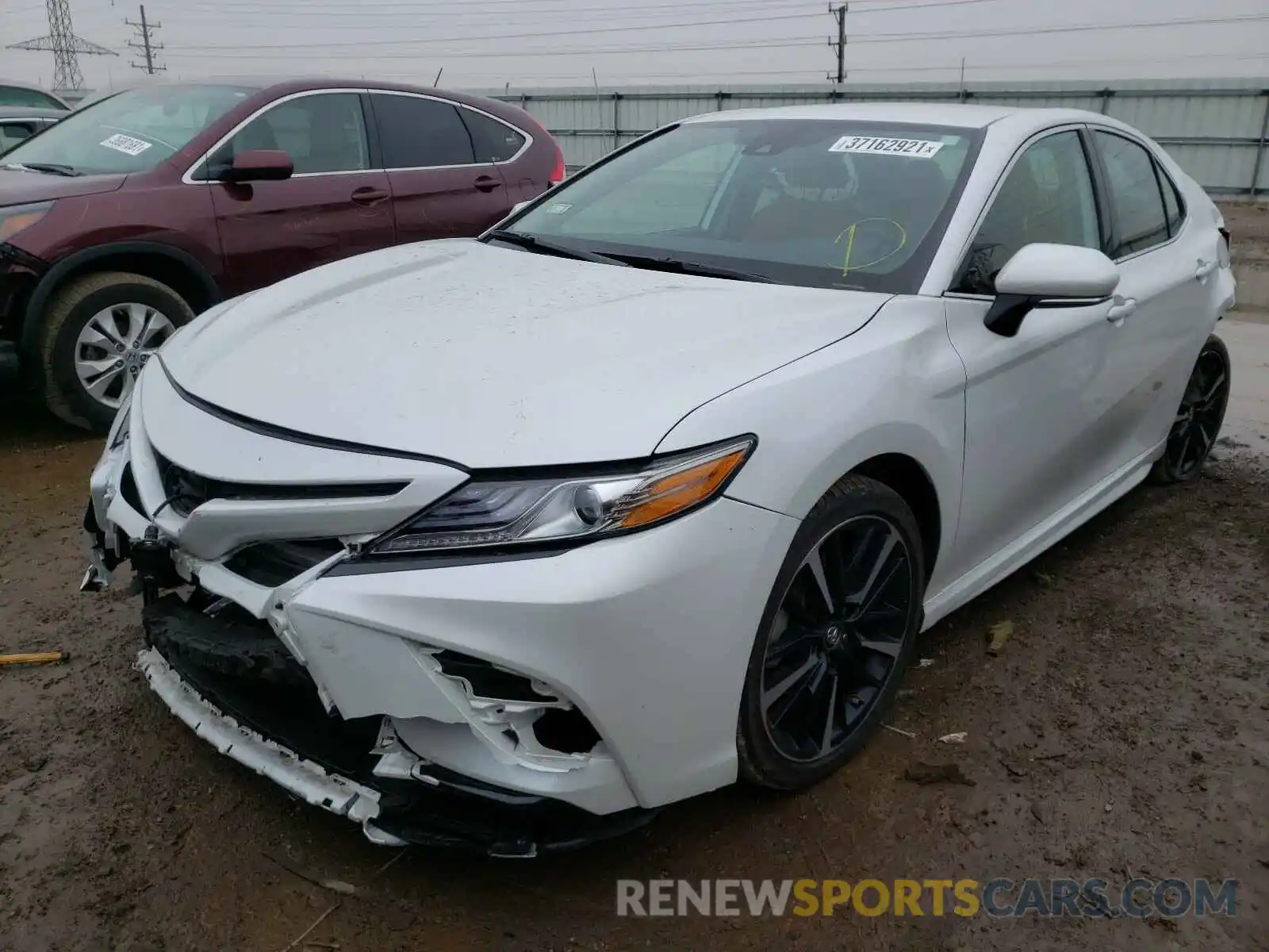 2 Photograph of a damaged car 4T1B61HK0KU853931 TOYOTA CAMRY 2019