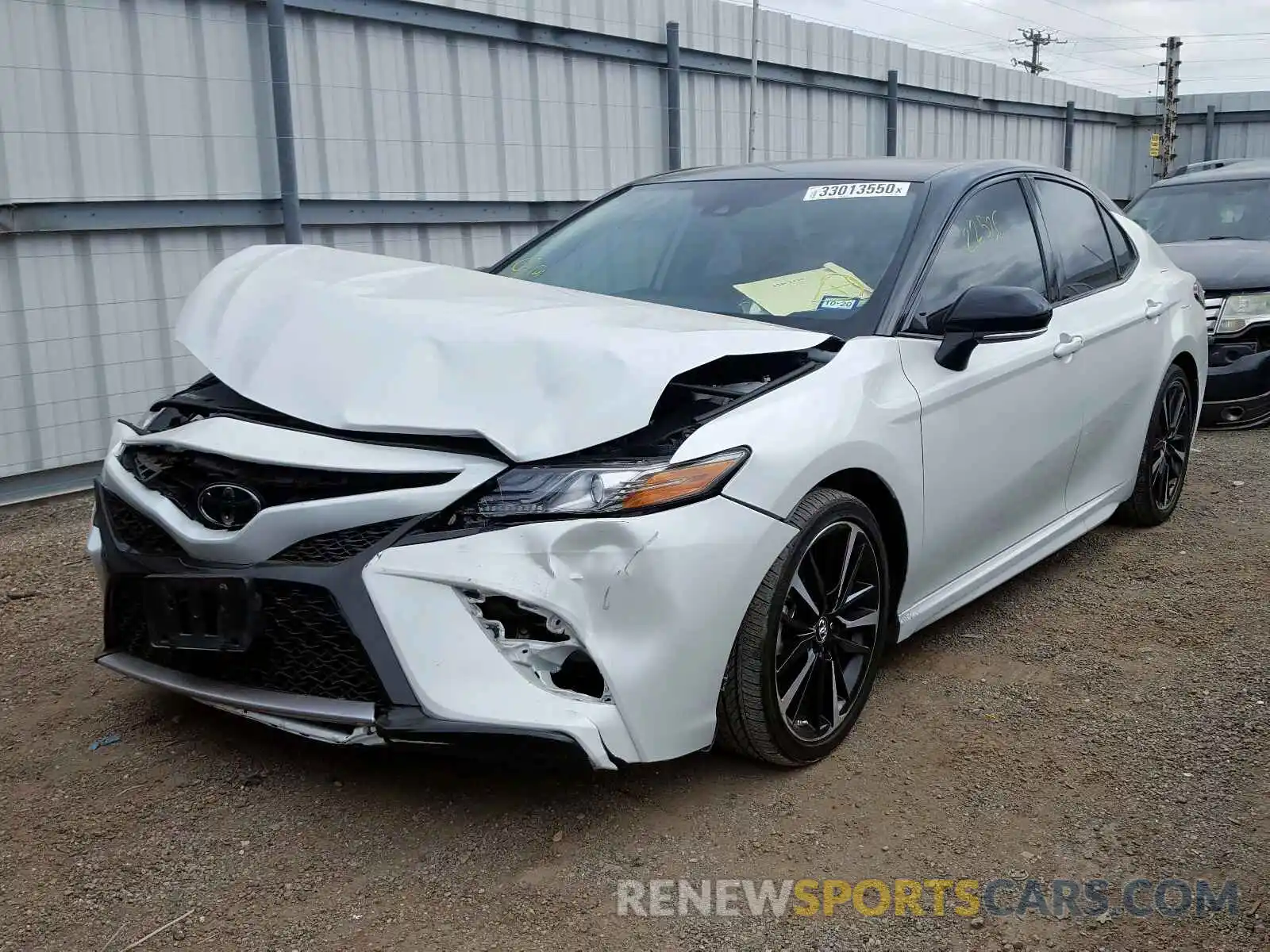 2 Photograph of a damaged car 4T1B61HK1KU168742 TOYOTA CAMRY 2019