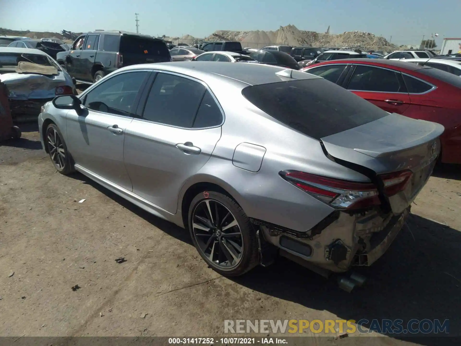 3 Photograph of a damaged car 4T1B61HK1KU170247 TOYOTA CAMRY 2019