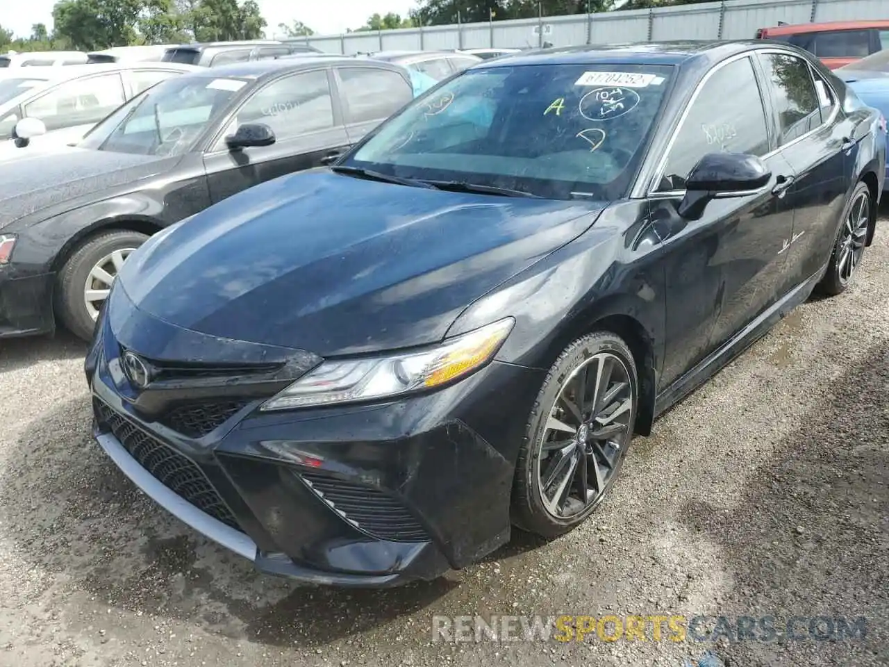 2 Photograph of a damaged car 4T1B61HK1KU183905 TOYOTA CAMRY 2019