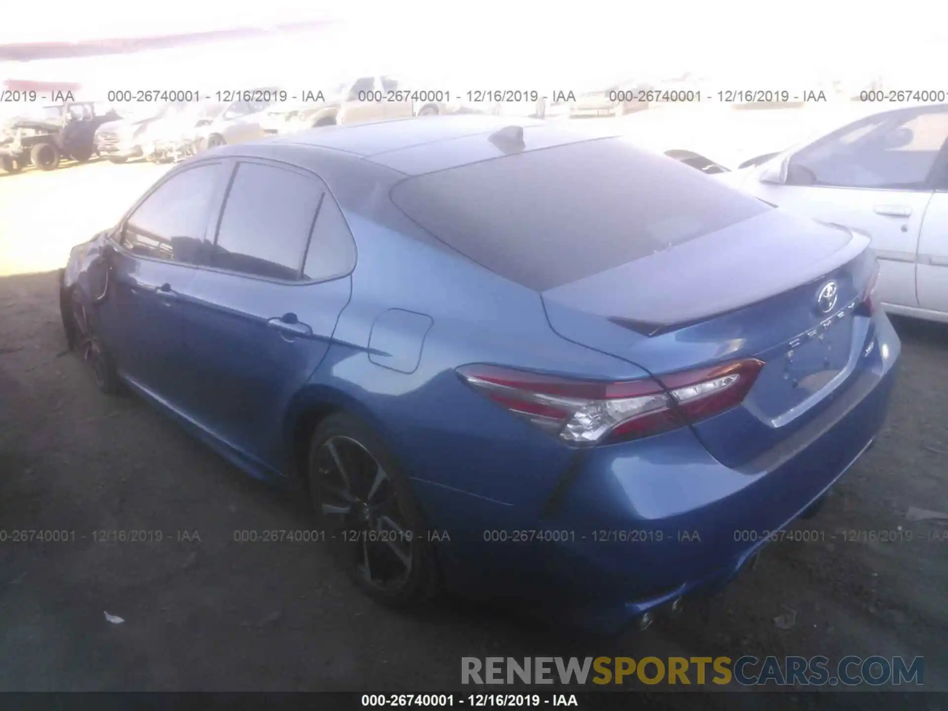 3 Photograph of a damaged car 4T1B61HK1KU207507 TOYOTA CAMRY 2019