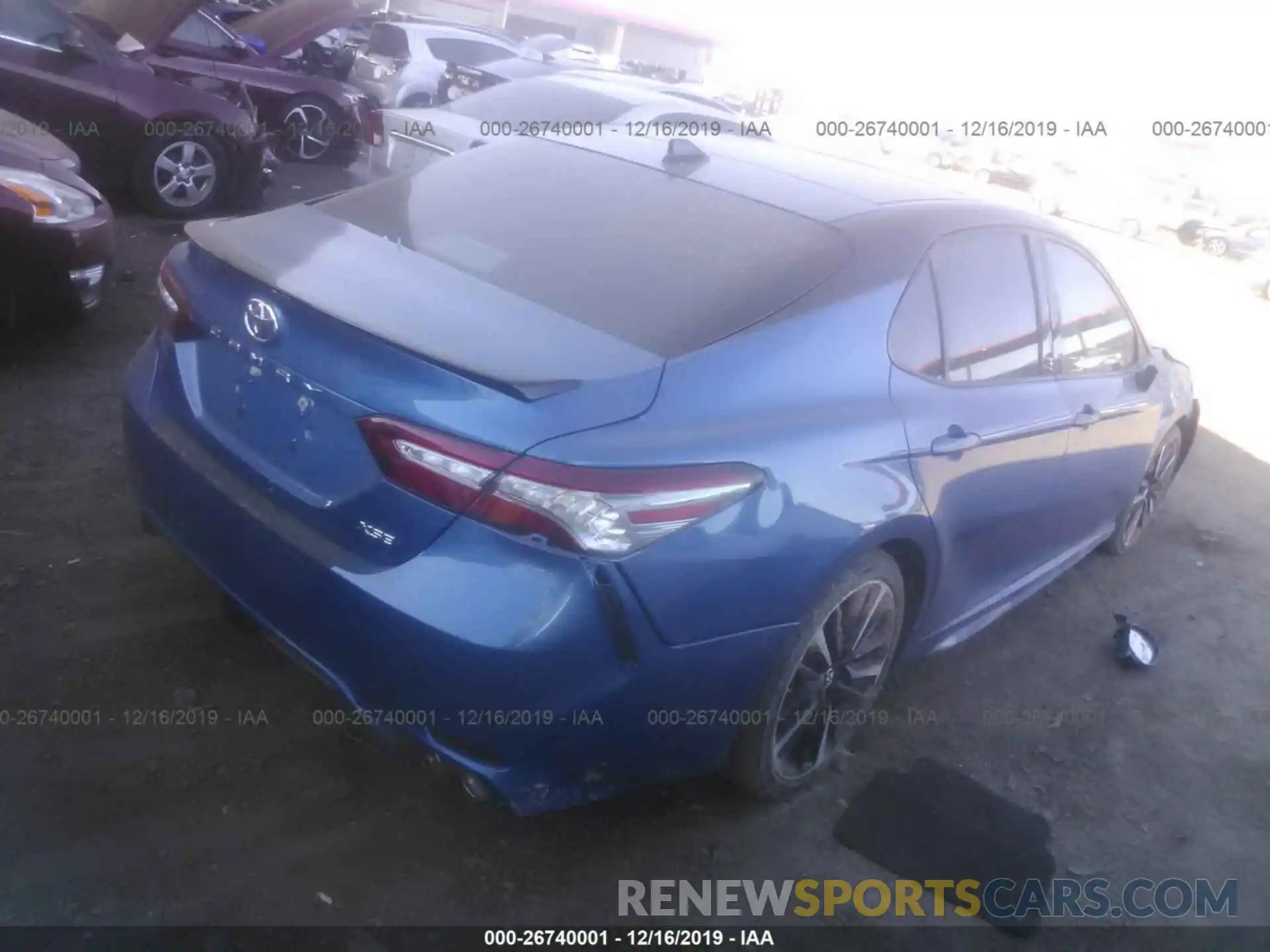 4 Photograph of a damaged car 4T1B61HK1KU207507 TOYOTA CAMRY 2019