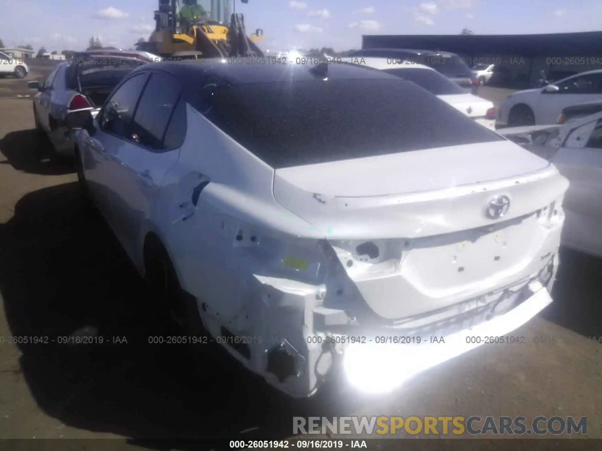 3 Photograph of a damaged car 4T1B61HK1KU217678 TOYOTA CAMRY 2019