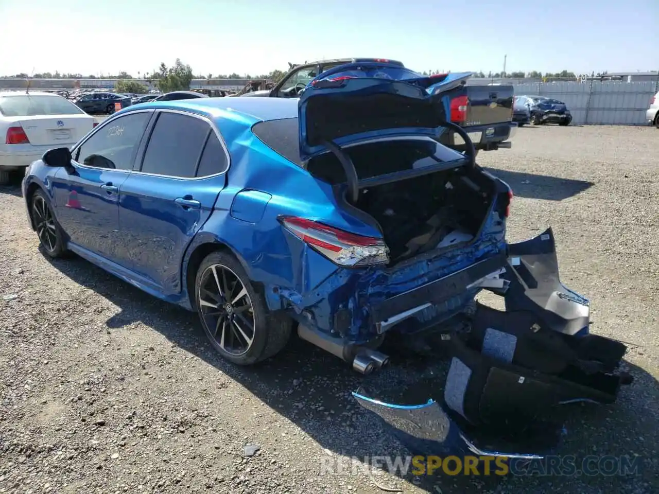 3 Photograph of a damaged car 4T1B61HK1KU224002 TOYOTA CAMRY 2019