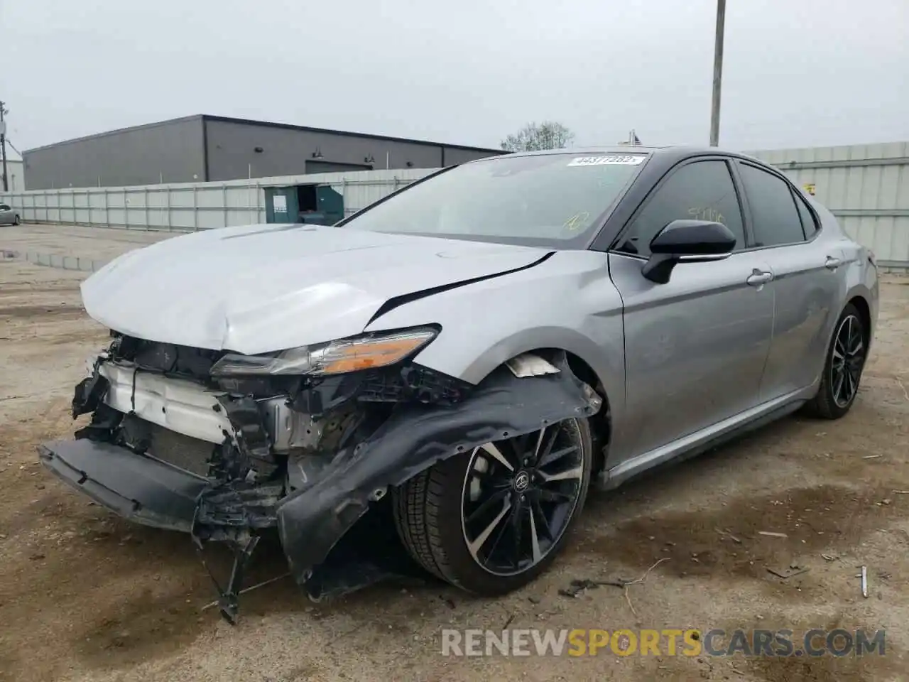 2 Photograph of a damaged car 4T1B61HK1KU236957 TOYOTA CAMRY 2019