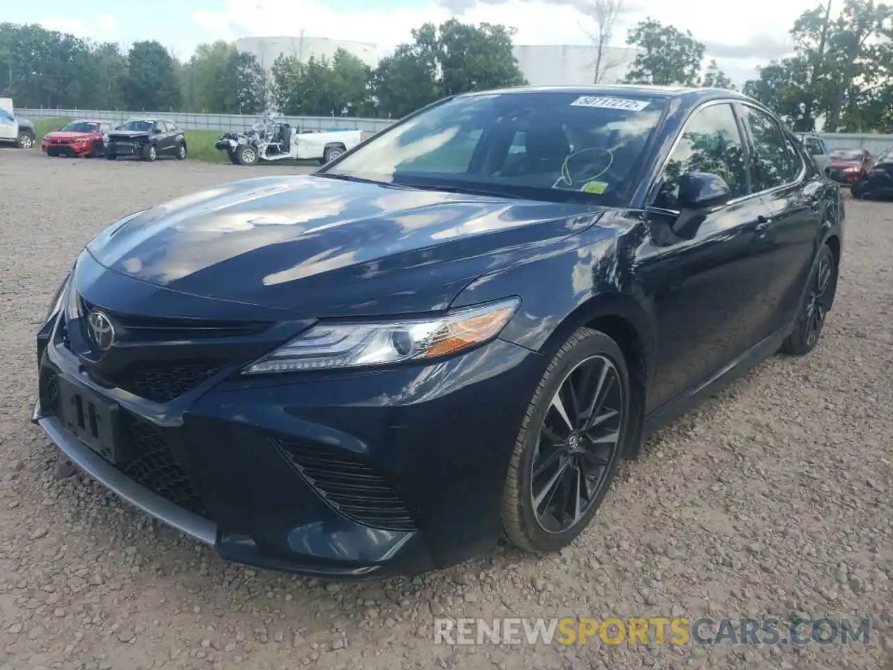 2 Photograph of a damaged car 4T1B61HK1KU252219 TOYOTA CAMRY 2019