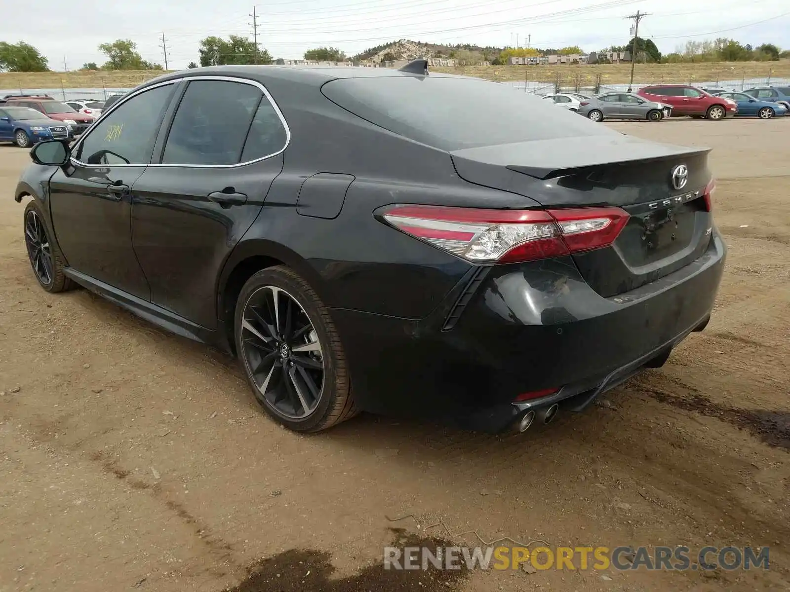 3 Photograph of a damaged car 4T1B61HK1KU254455 TOYOTA CAMRY 2019