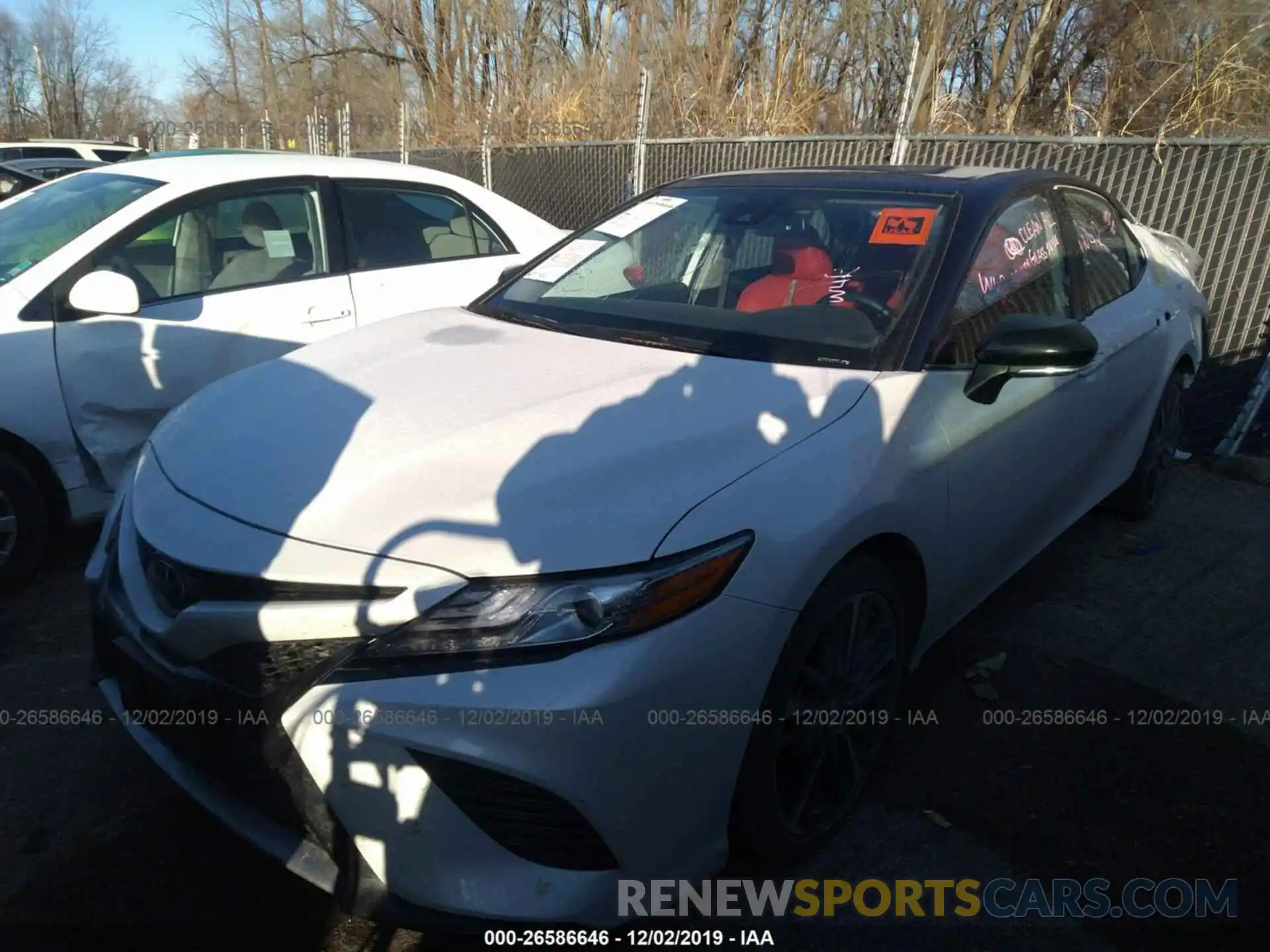 2 Photograph of a damaged car 4T1B61HK1KU272101 TOYOTA CAMRY 2019