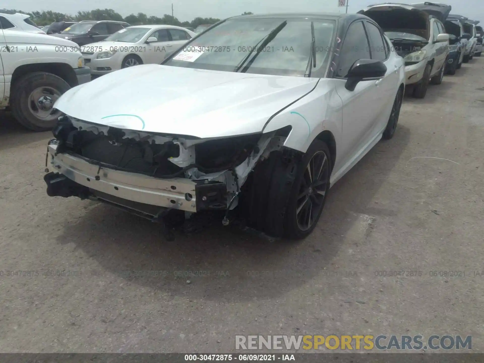 6 Photograph of a damaged car 4T1B61HK1KU279968 TOYOTA CAMRY 2019