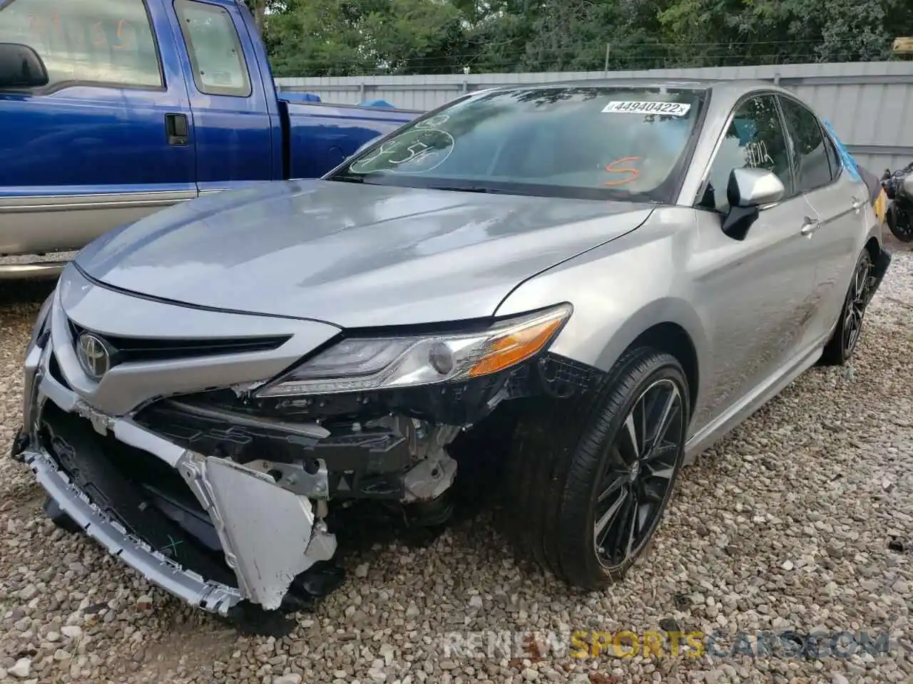 2 Photograph of a damaged car 4T1B61HK1KU294356 TOYOTA CAMRY 2019